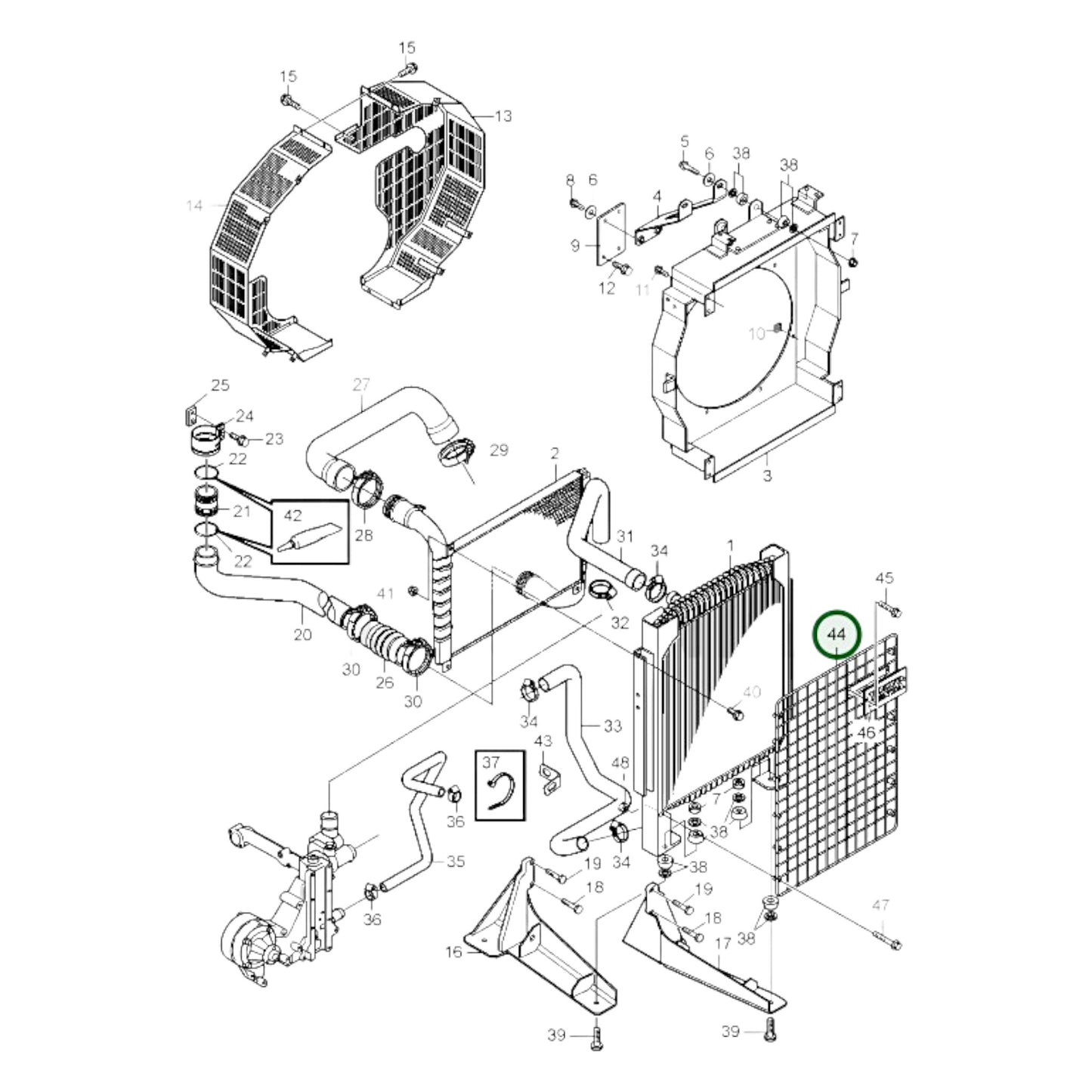 21145393 - Radiator Protector