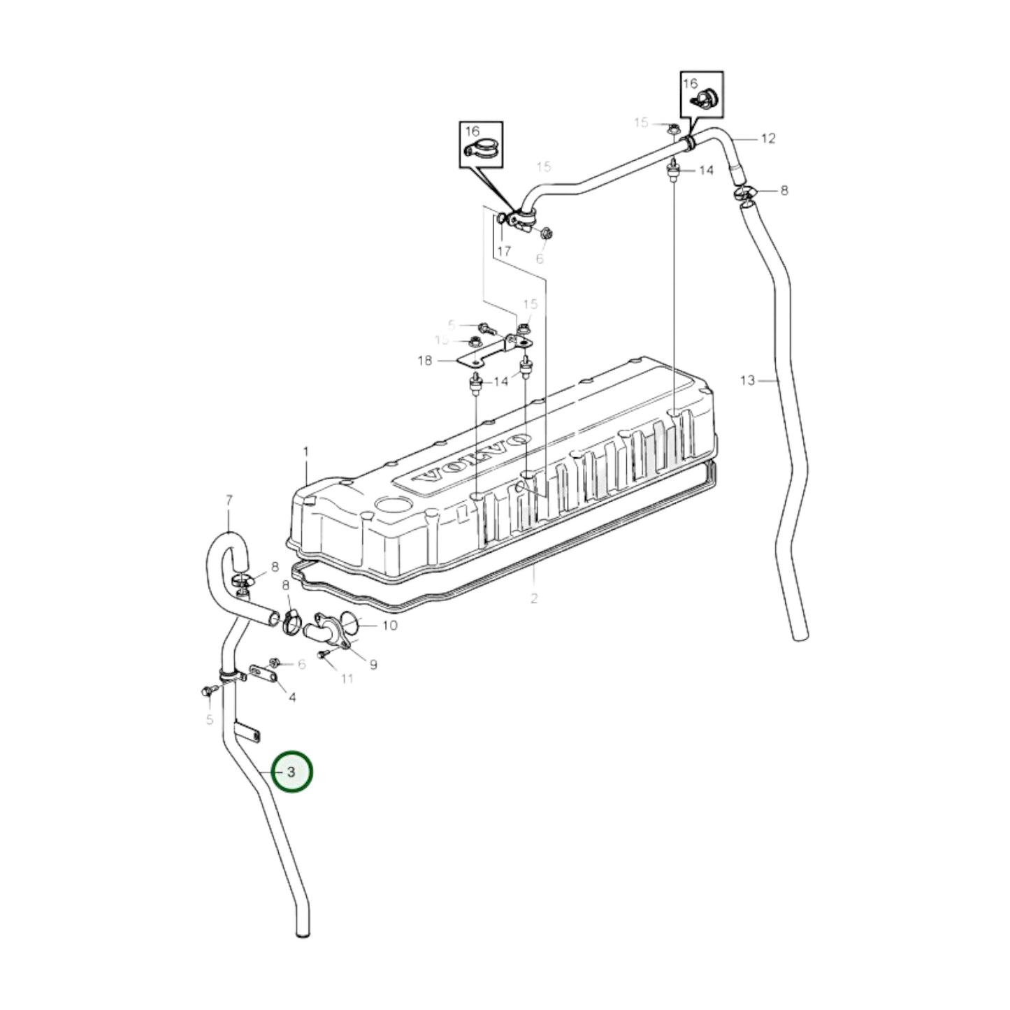 21146235 - Breather Pipe