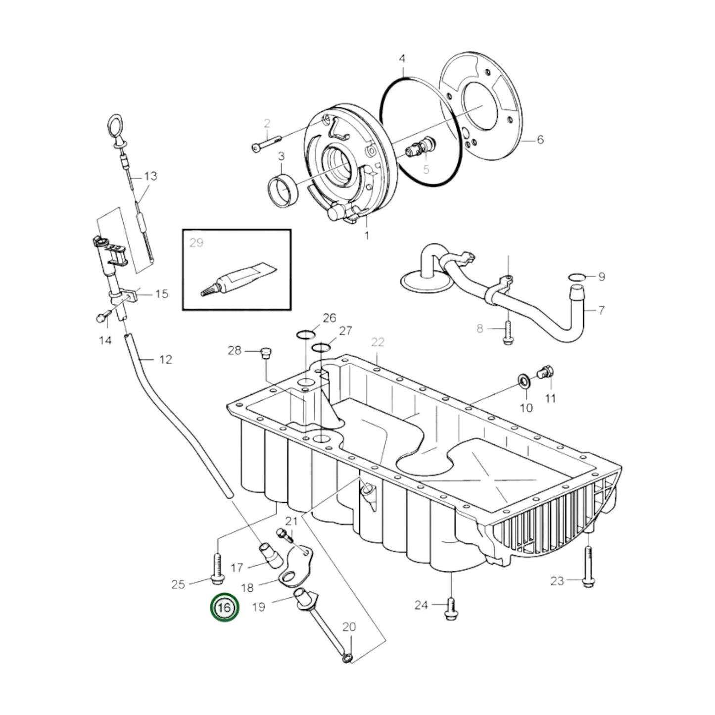 21163590 - Suction Pipe
