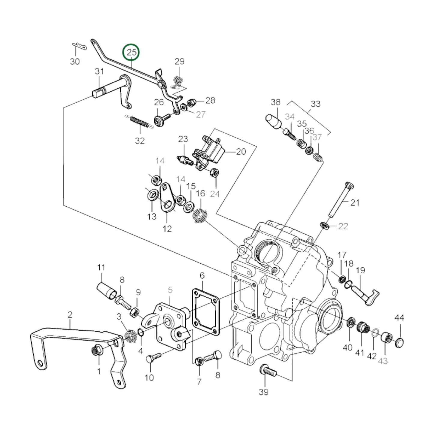 21187763 - Intermediate Lever