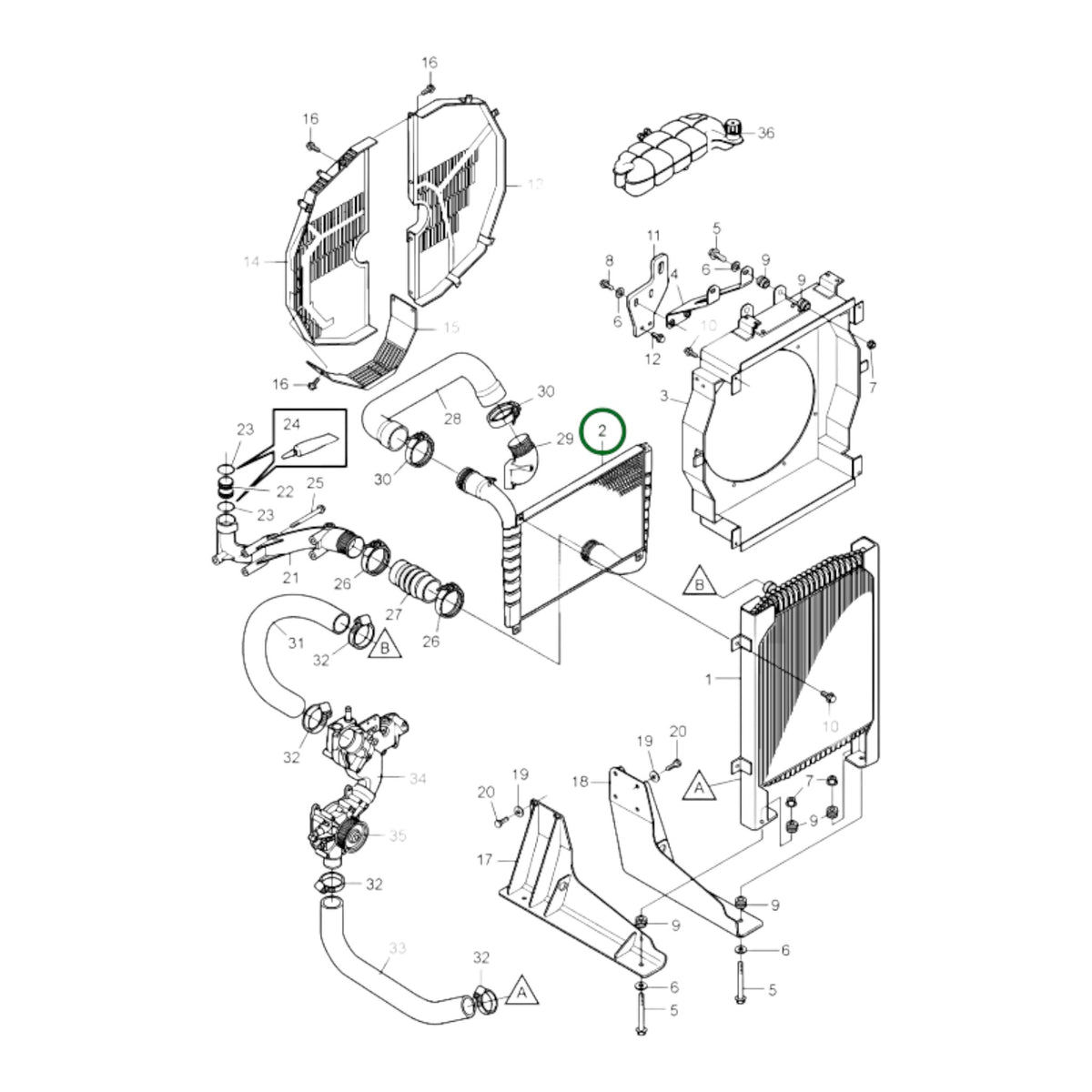 21188039 - Charge Air Cooler