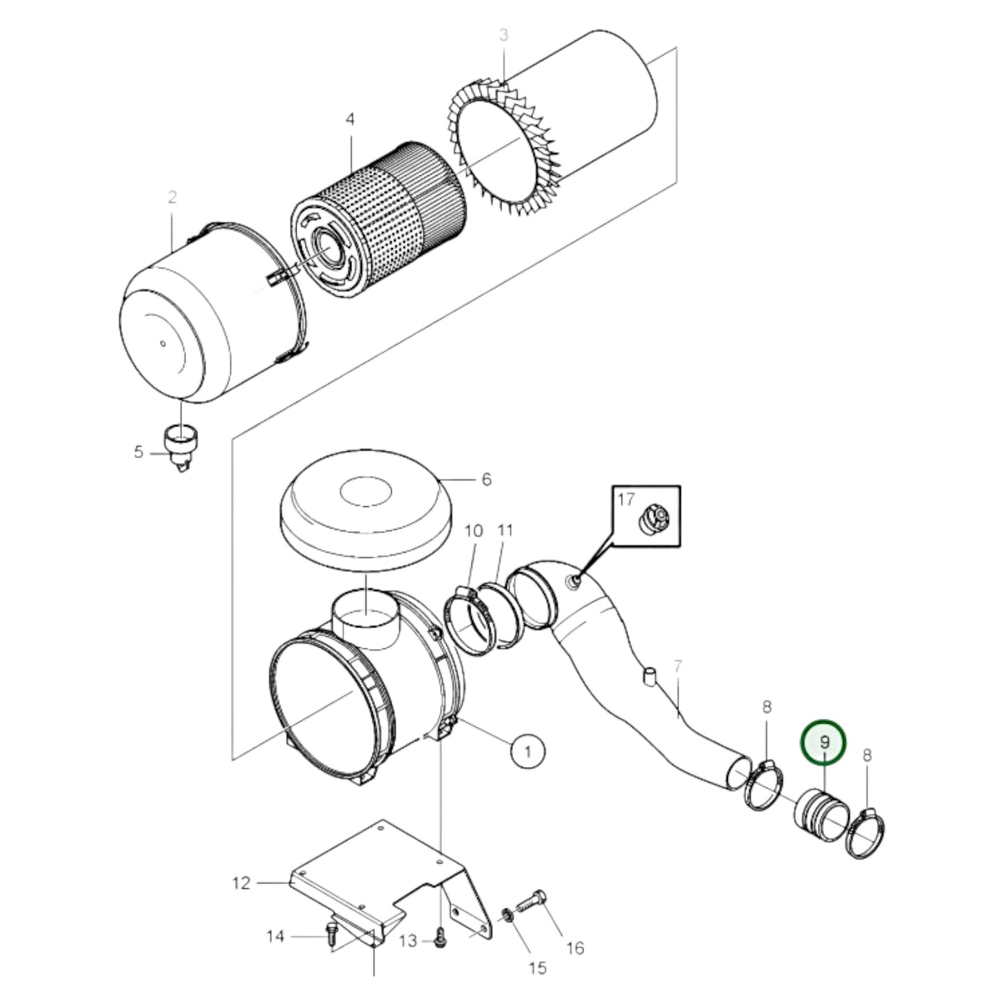 21189994 - Rubber Hose