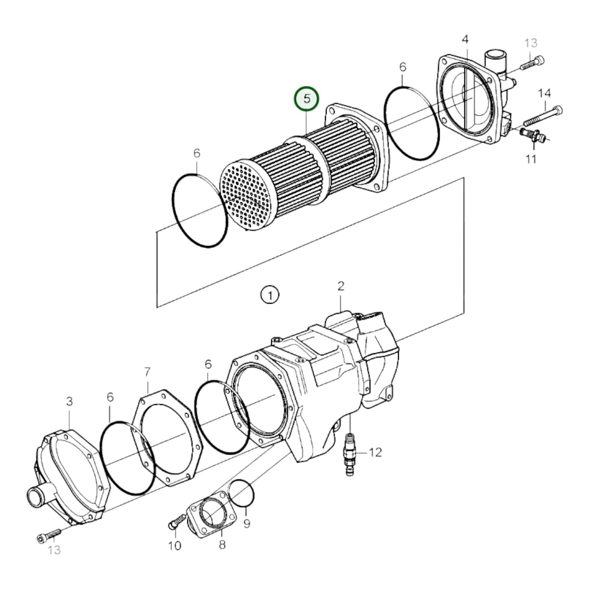21262900 - Charge Air Cooler
