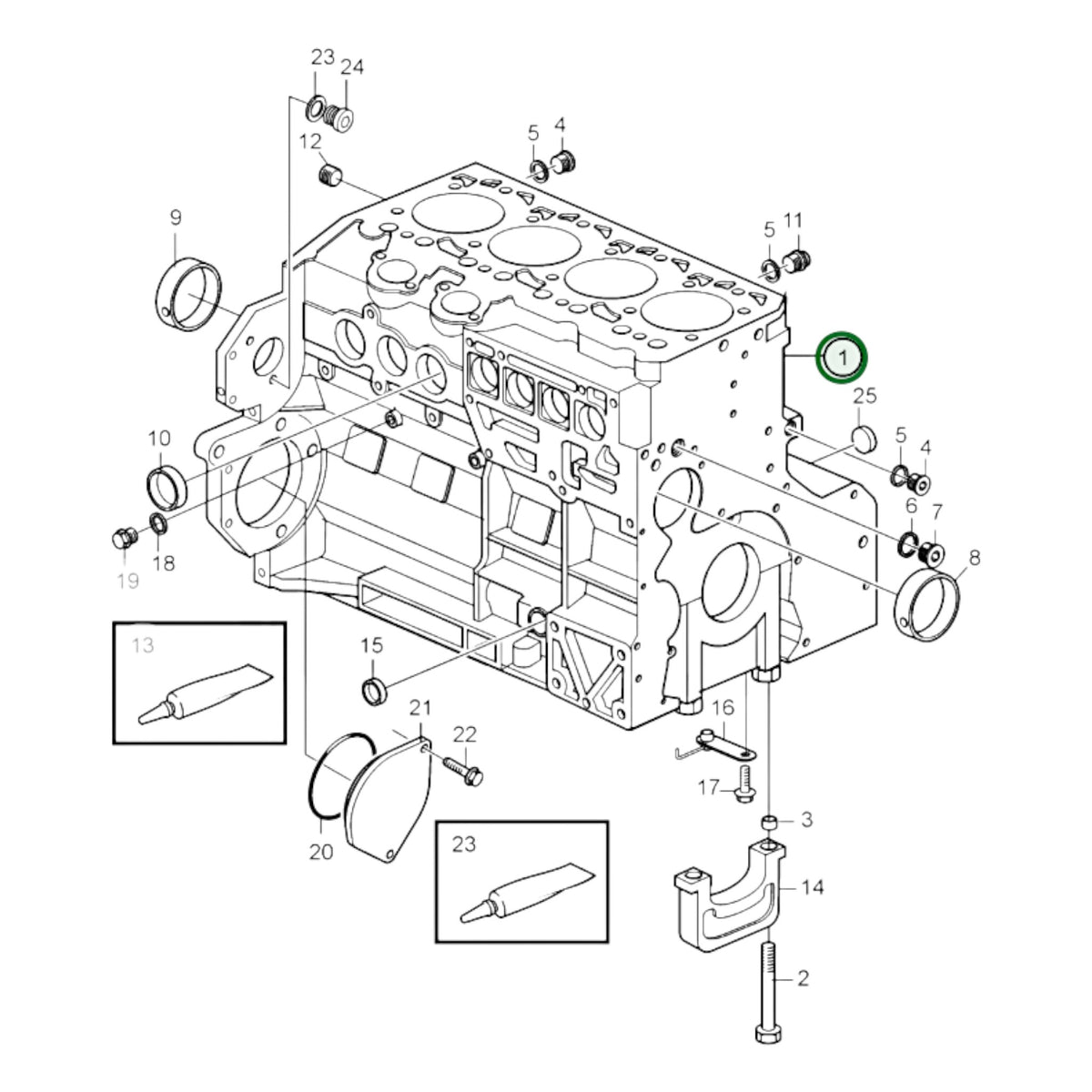 21270300 - Cylinder Block
