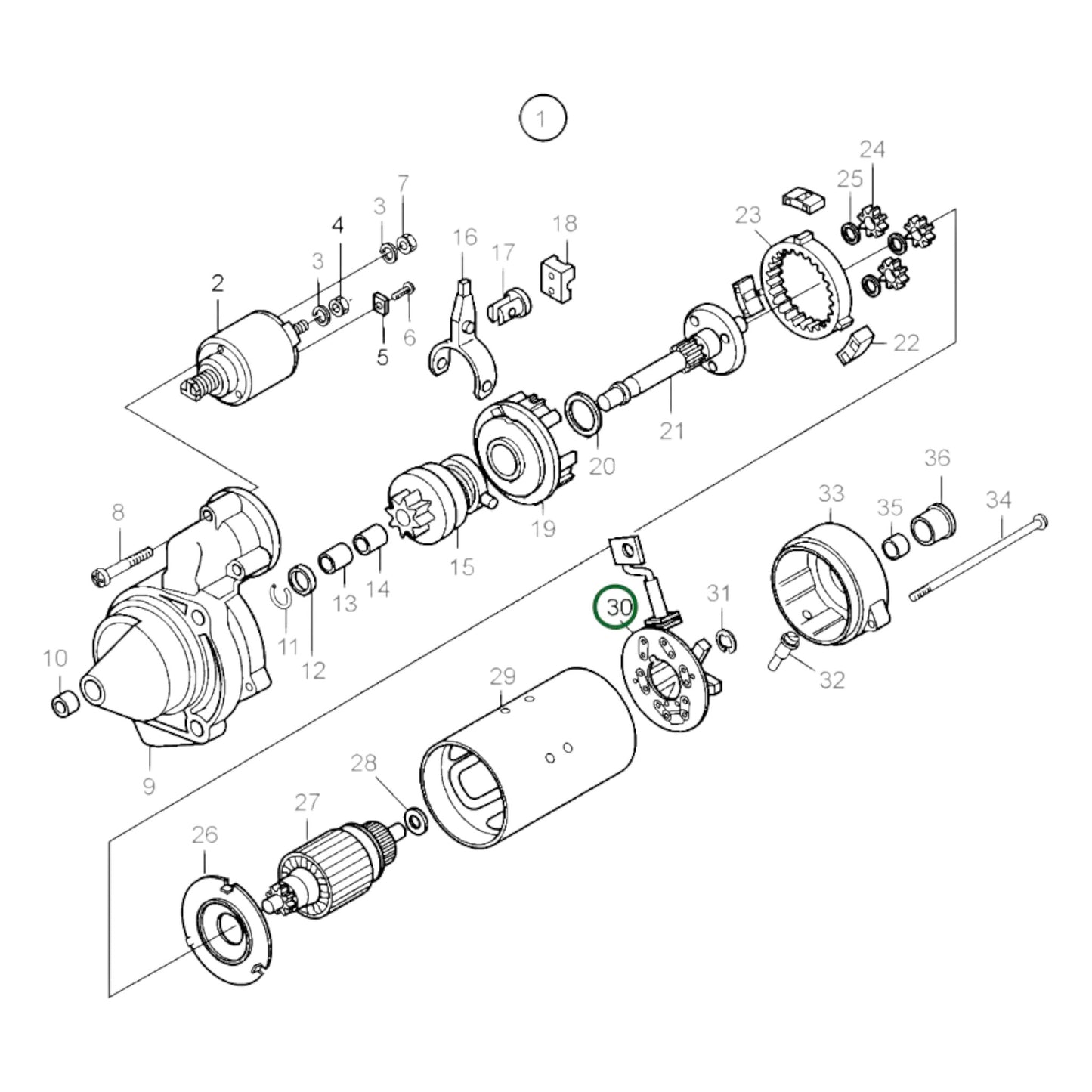 21357535 - Brush Retainer