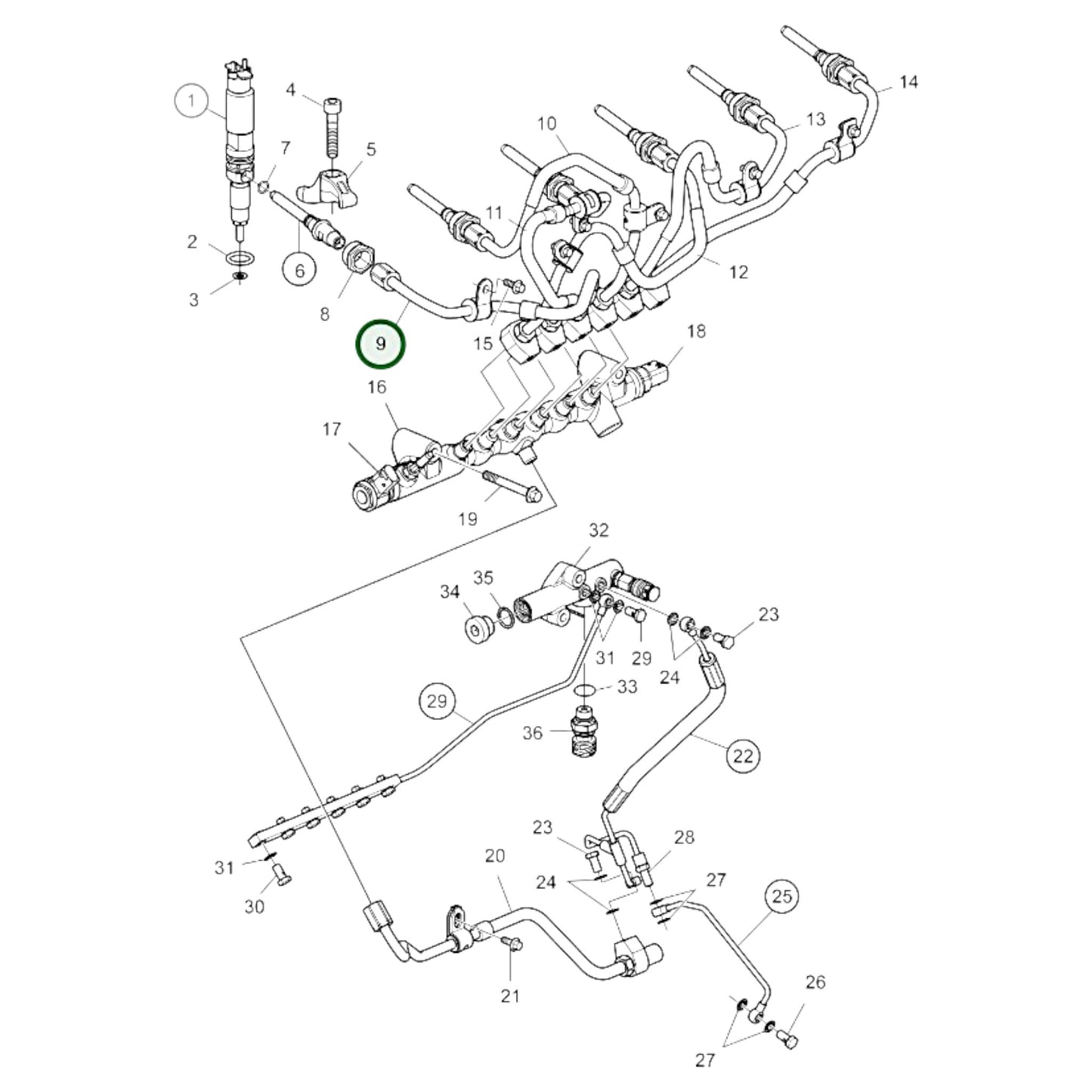 21614874 - Fuel Pipe
