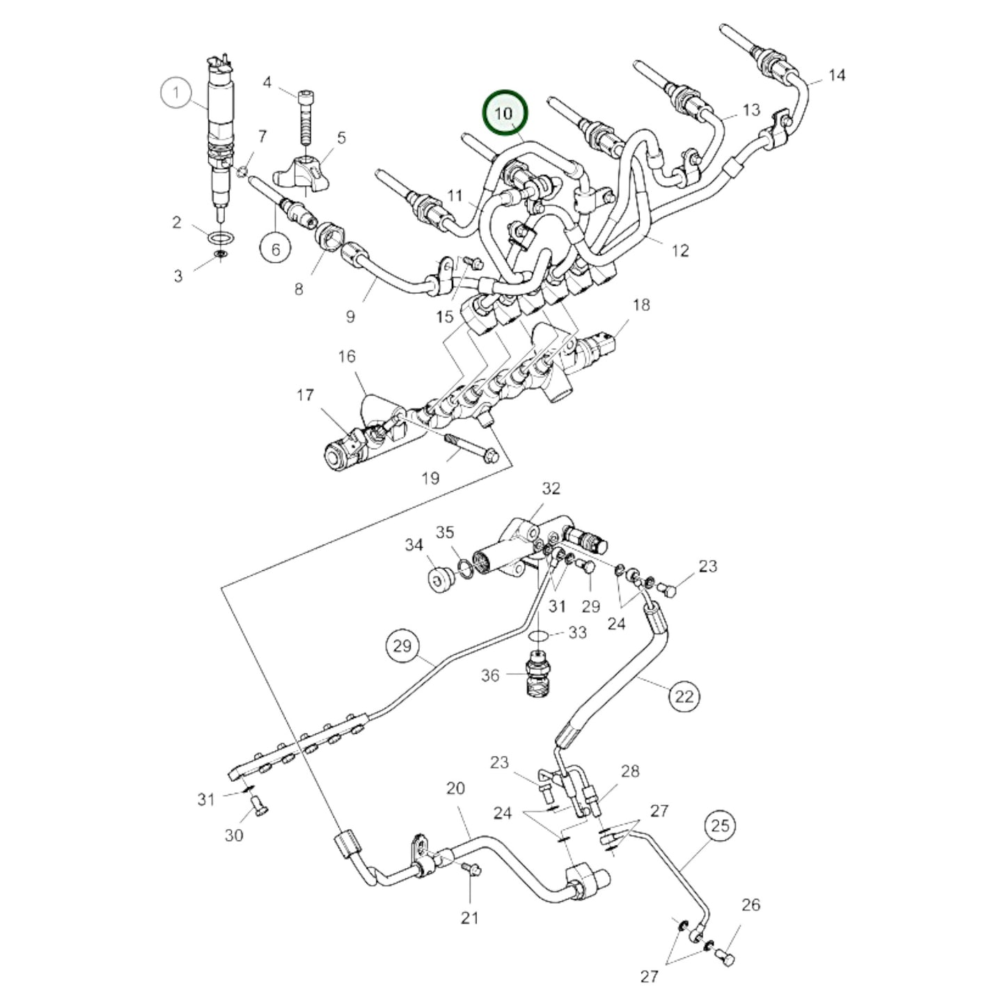 21614881 - Fuel Pipe