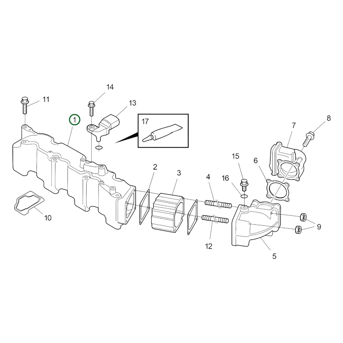 21665313 - Charge Air Pipe
