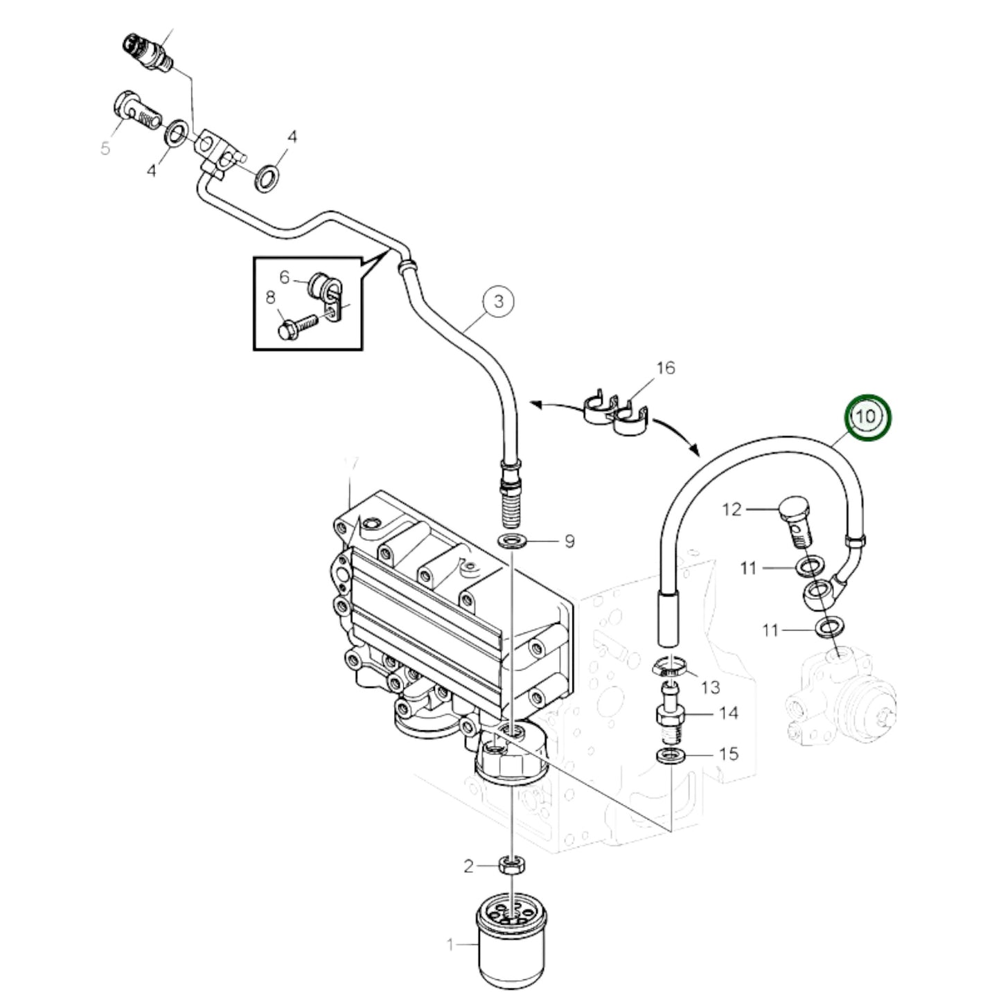 21665881 - Fuel Hose