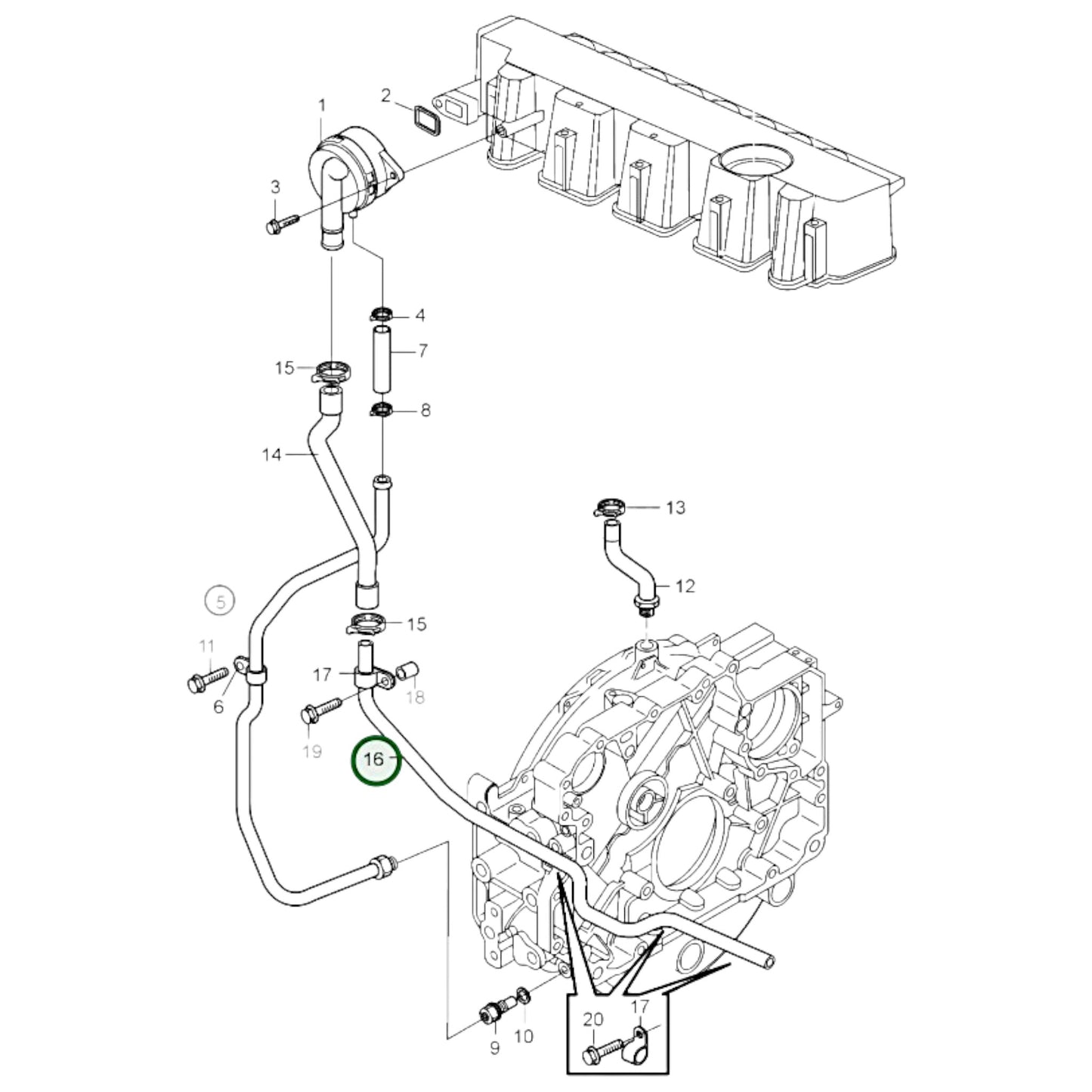 21666291 - Breather Pipe
