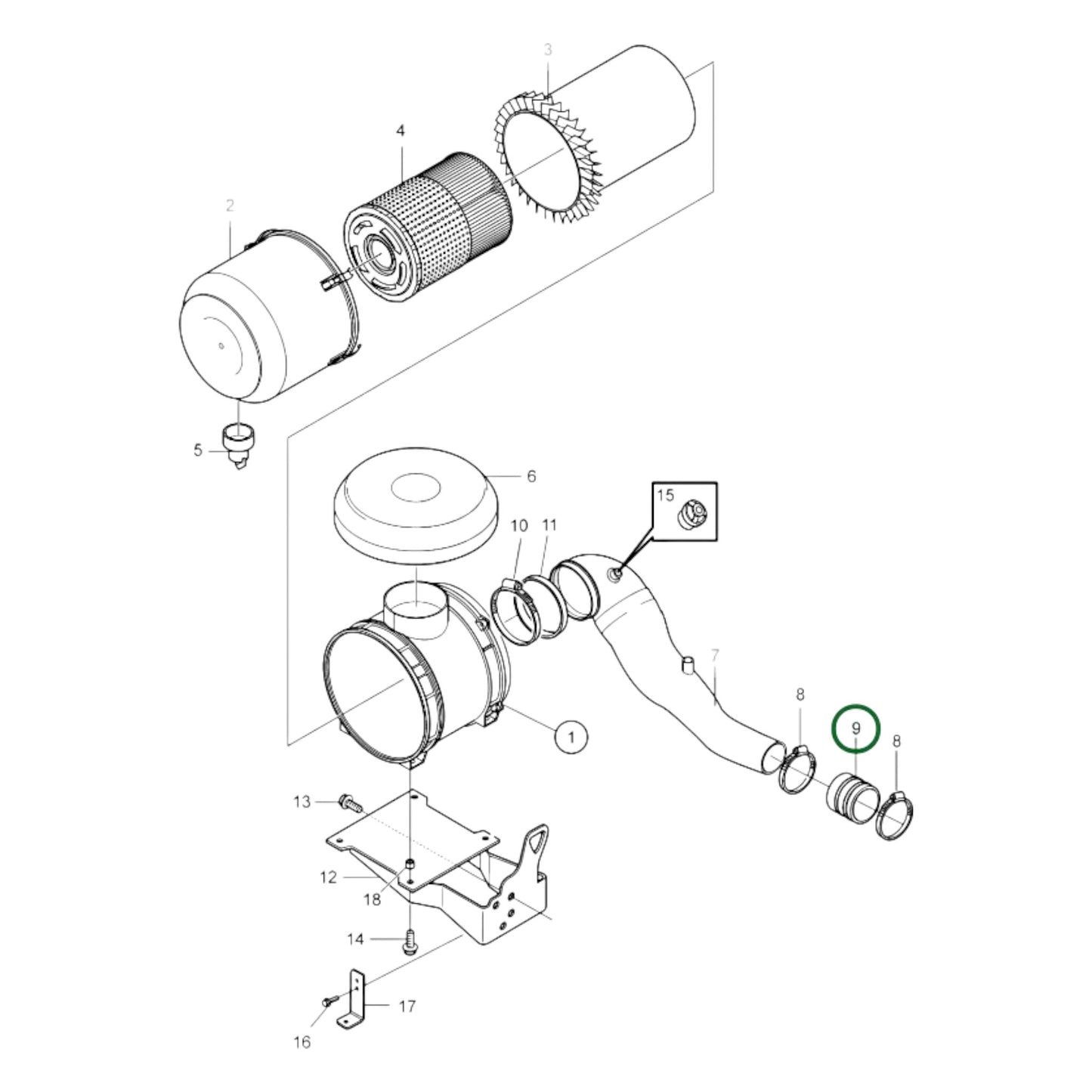 21738312 - Rubber Sleeve