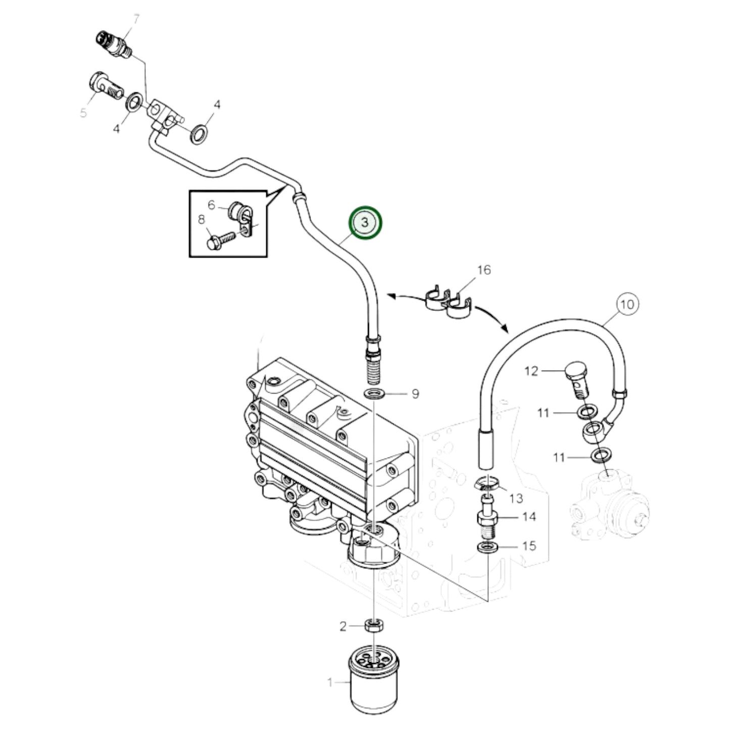 21745922 - Fuel Pipe
