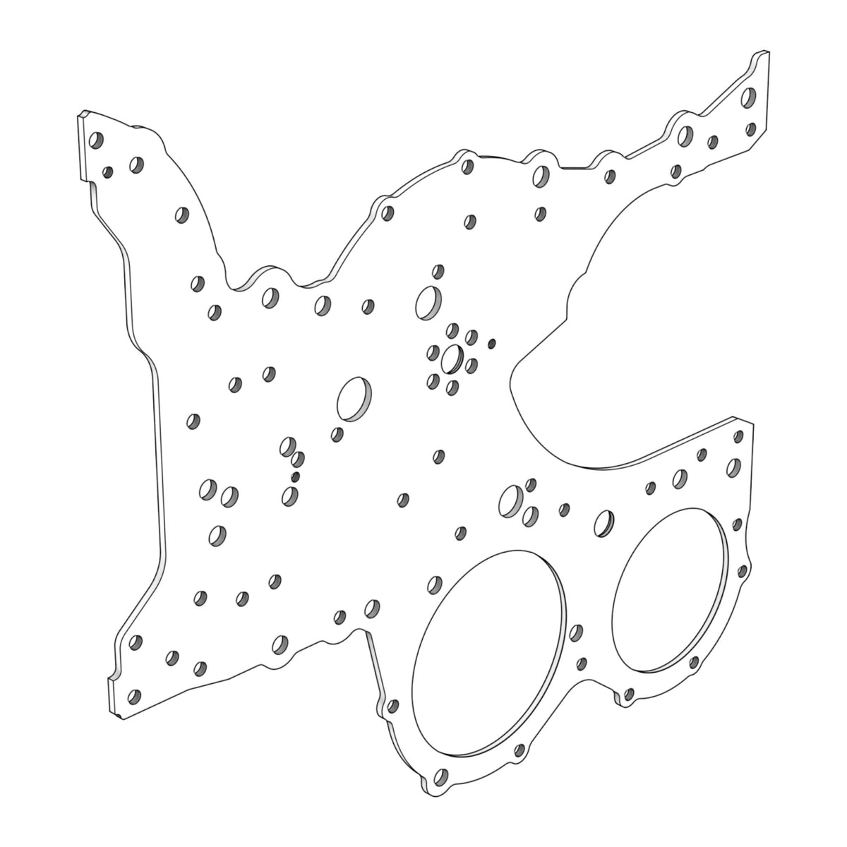 21890407 - Timing Gear Plate