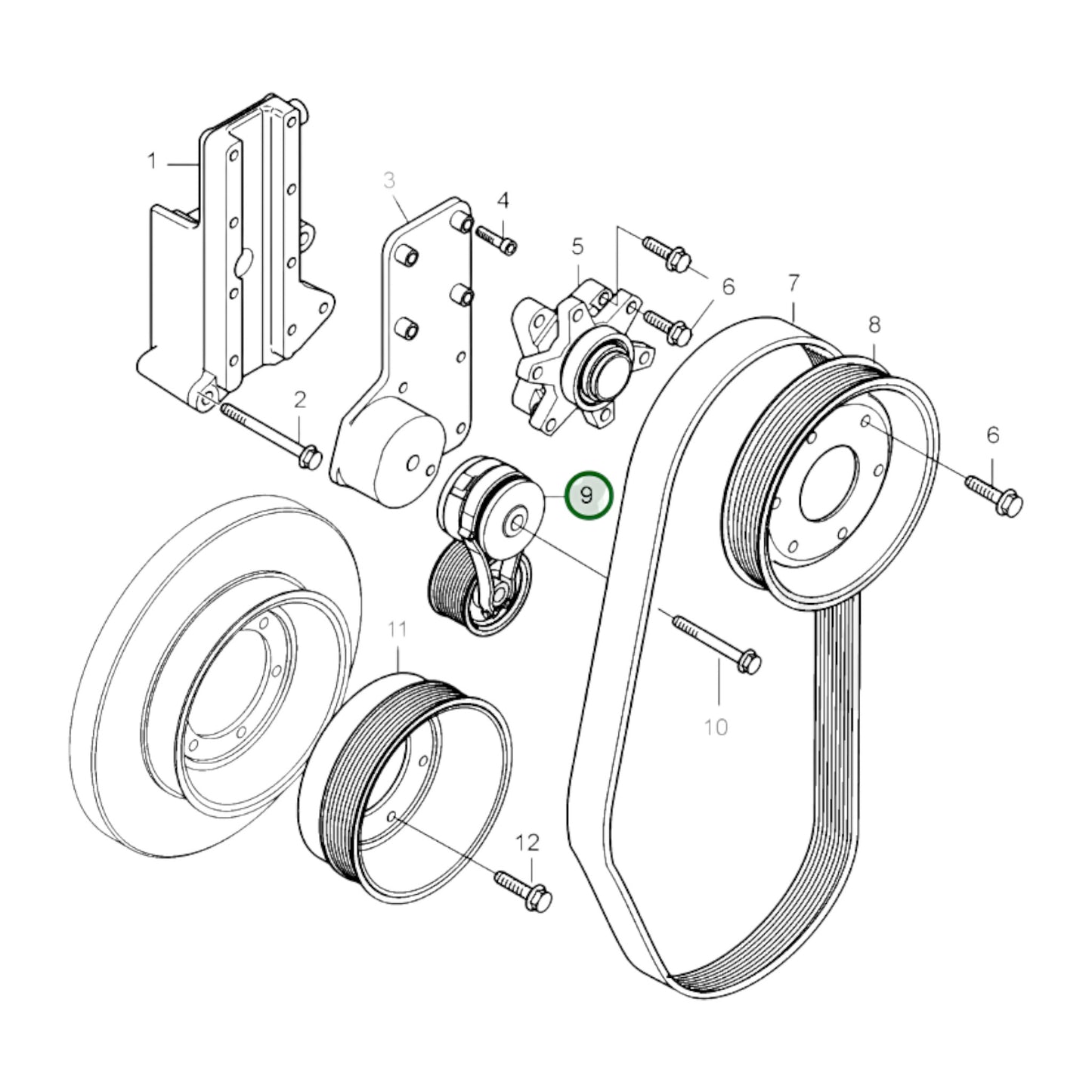 21919231 - Belt Tensioner