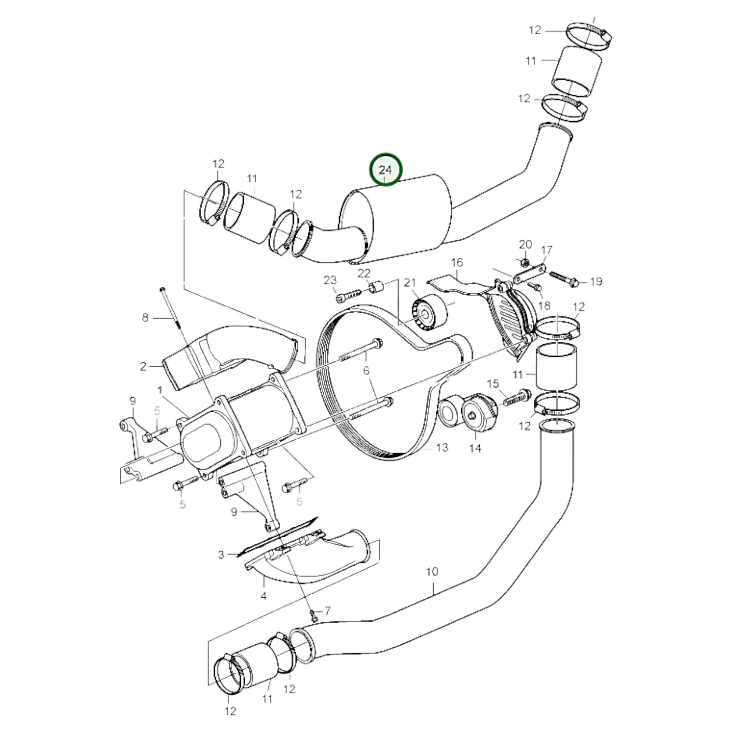 21999539 - Inlet Silencer