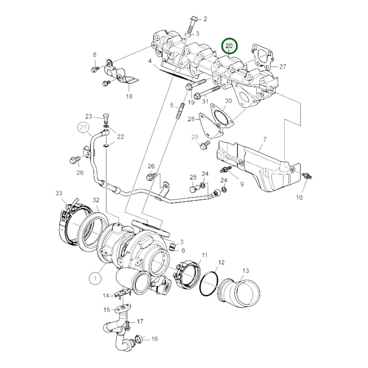 22052114 - Exhaust Manifold