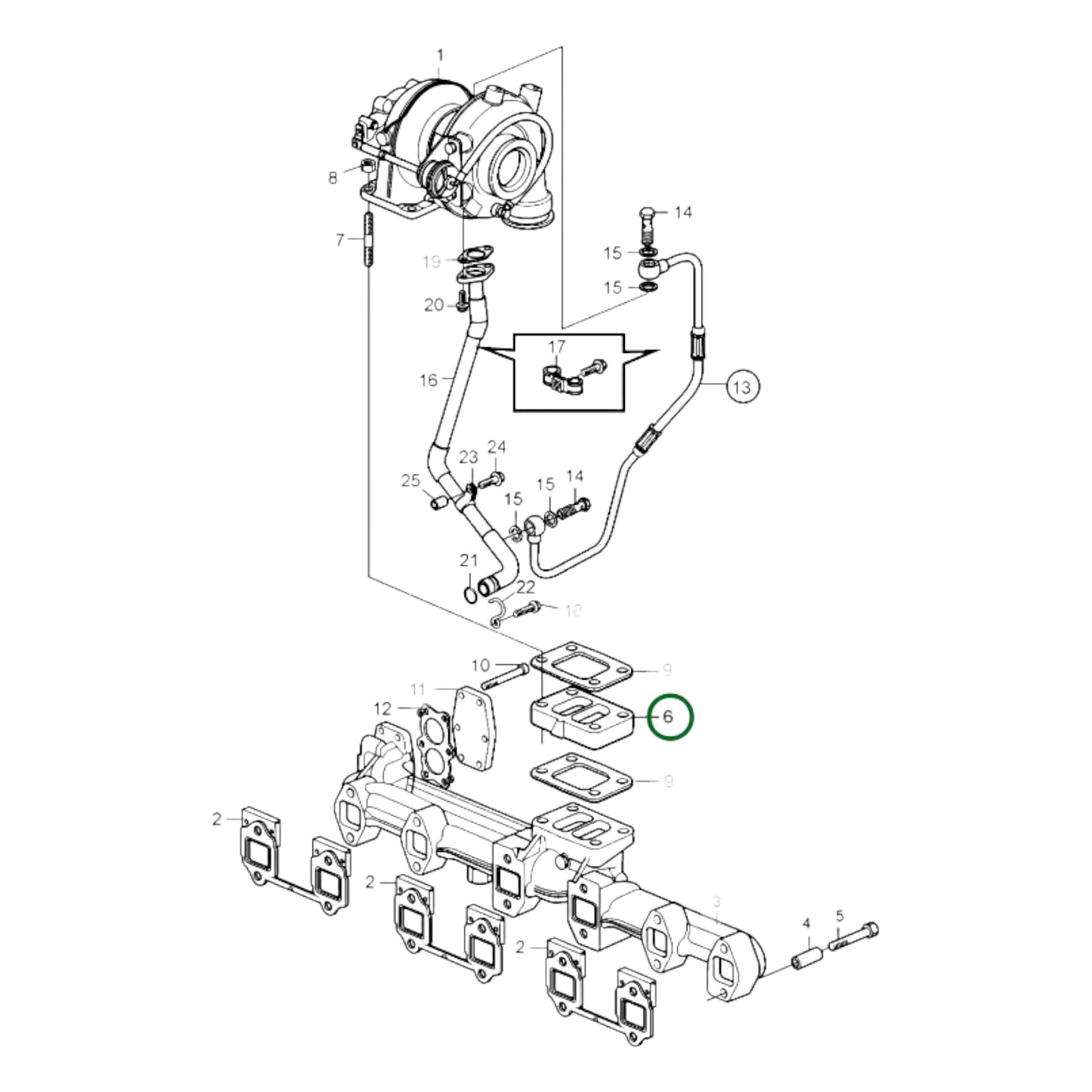 22058105 - Spacer Flange