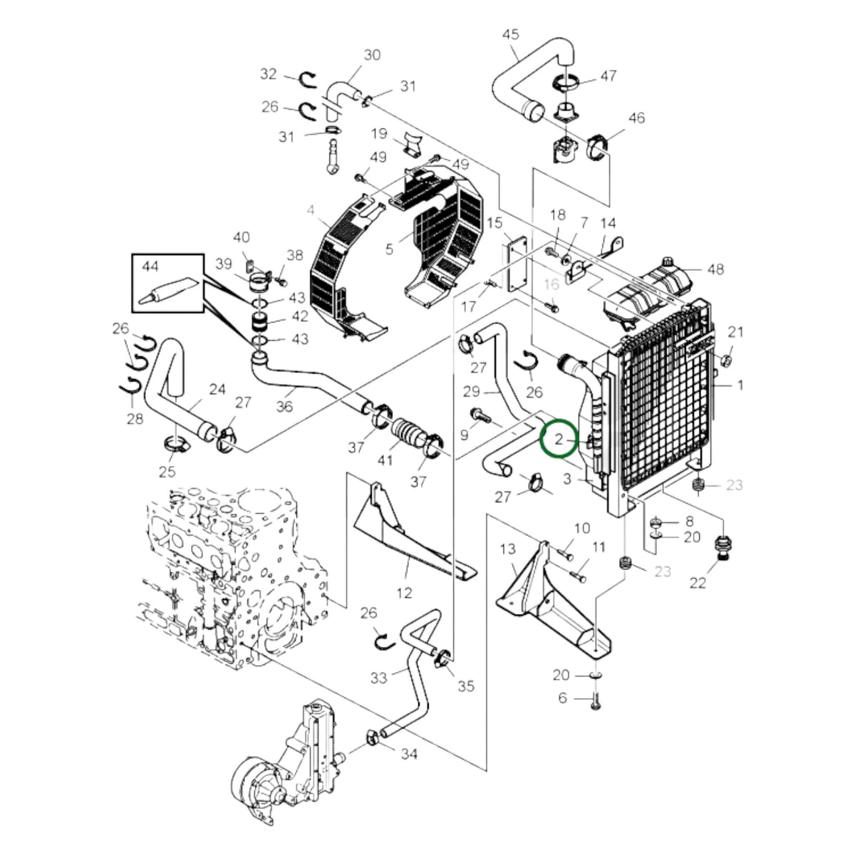 22080936 - Charge Air Cooler