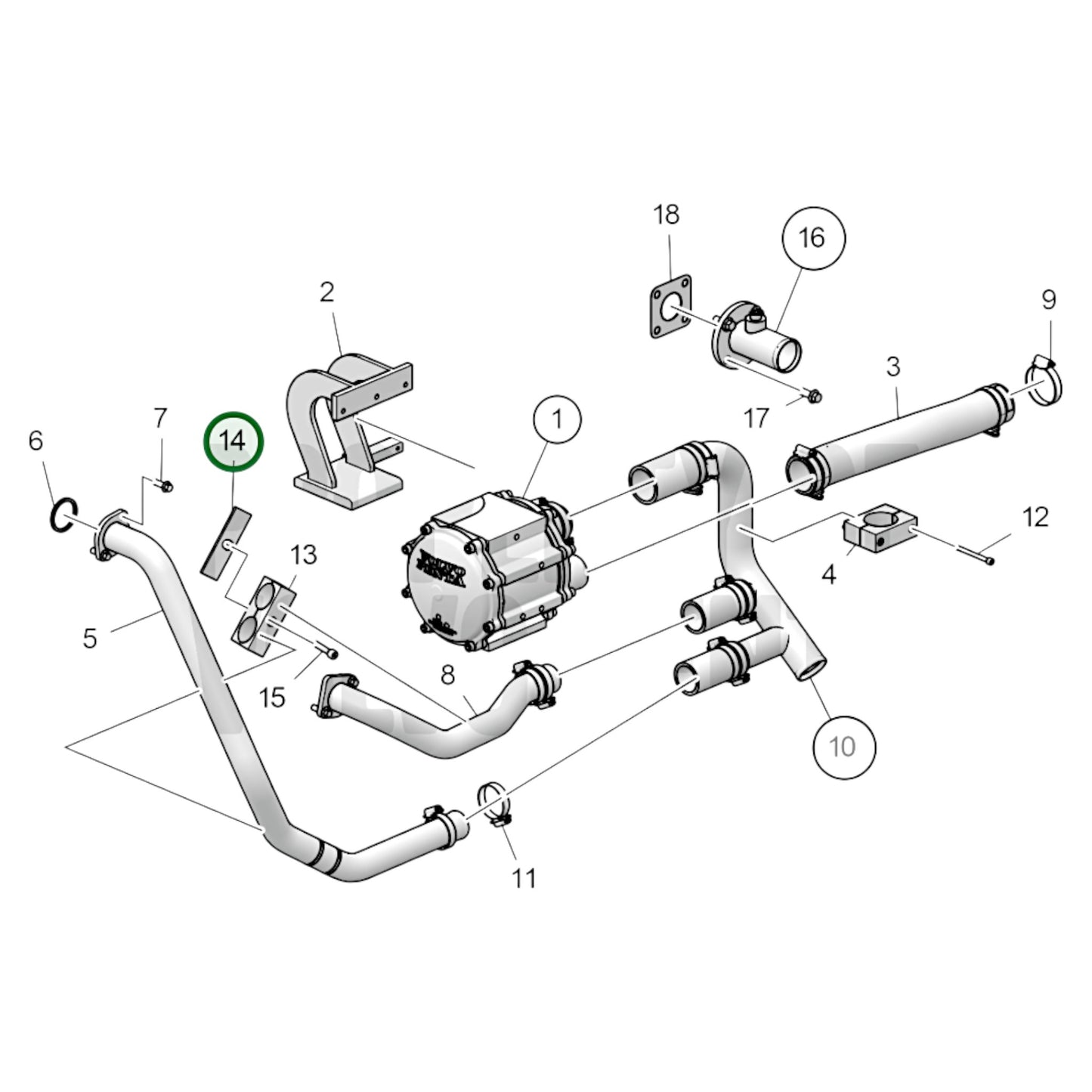 Weld Plate - 22733105