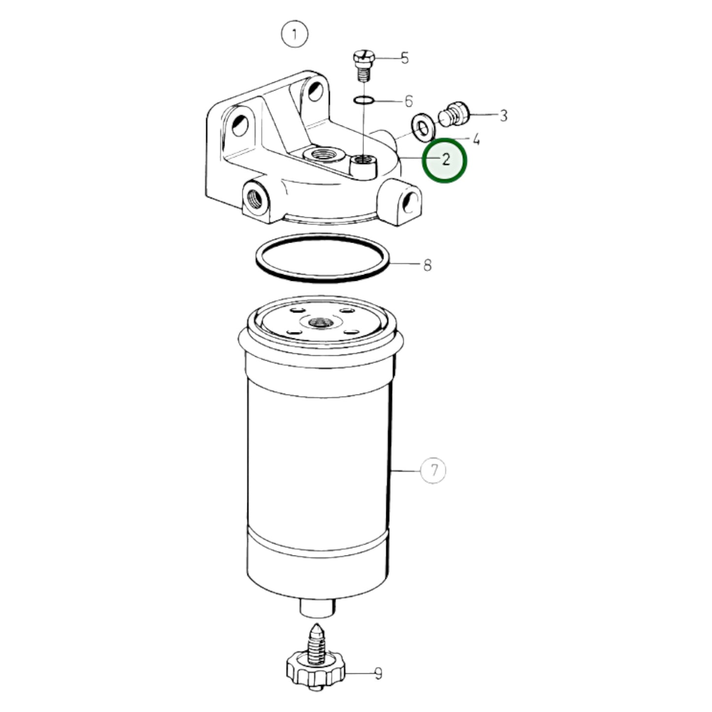 Fuel Filter Housing - 22860817