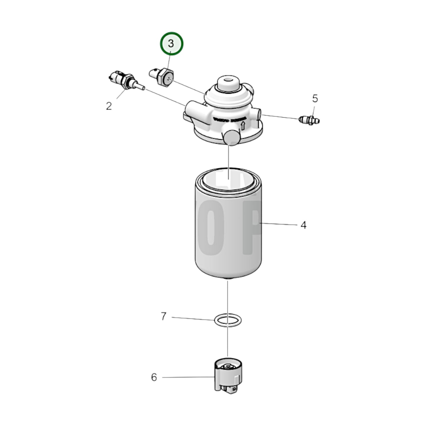 Pressure Sensor - 22864177