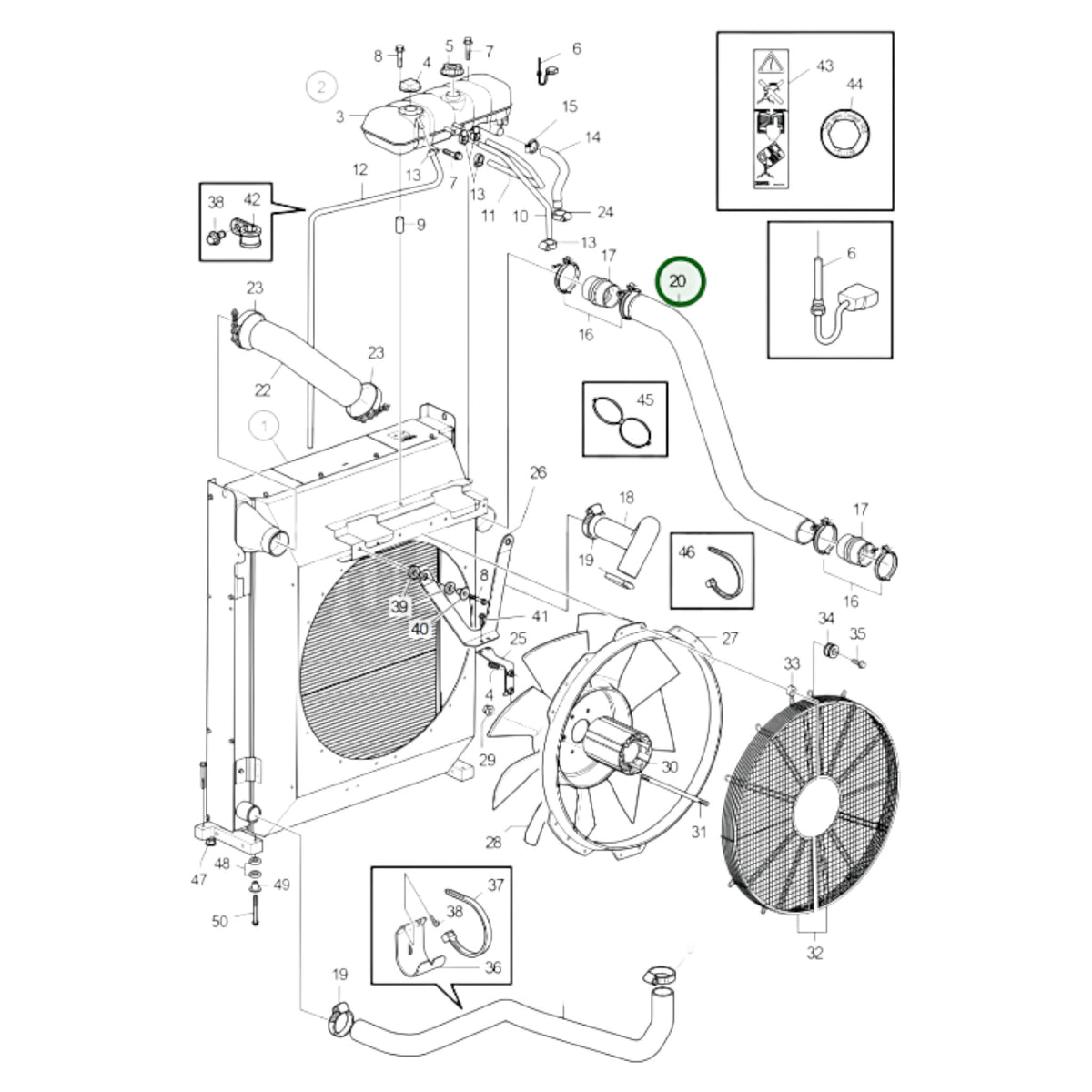 Charge Air Pipe - 23124816