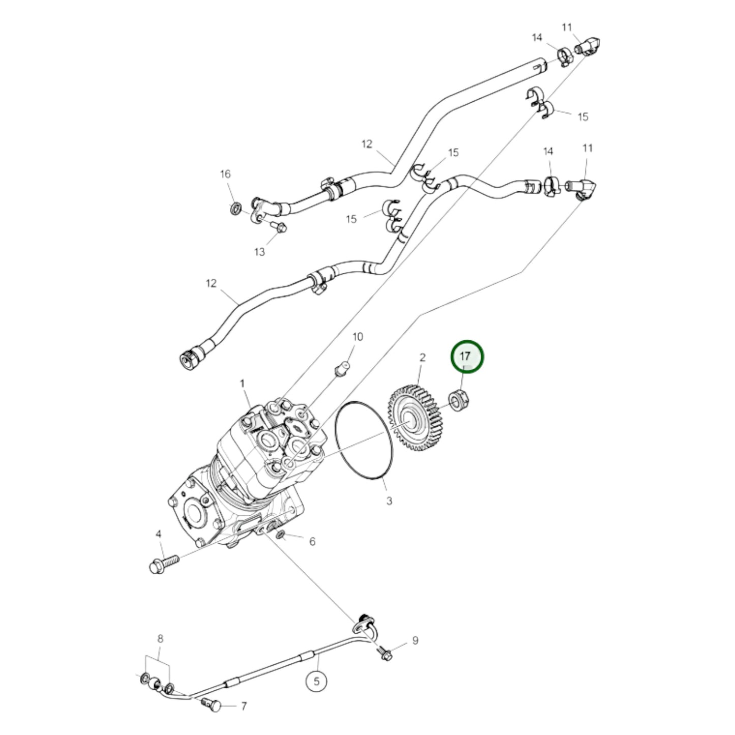 Flange Nut - 23199990
