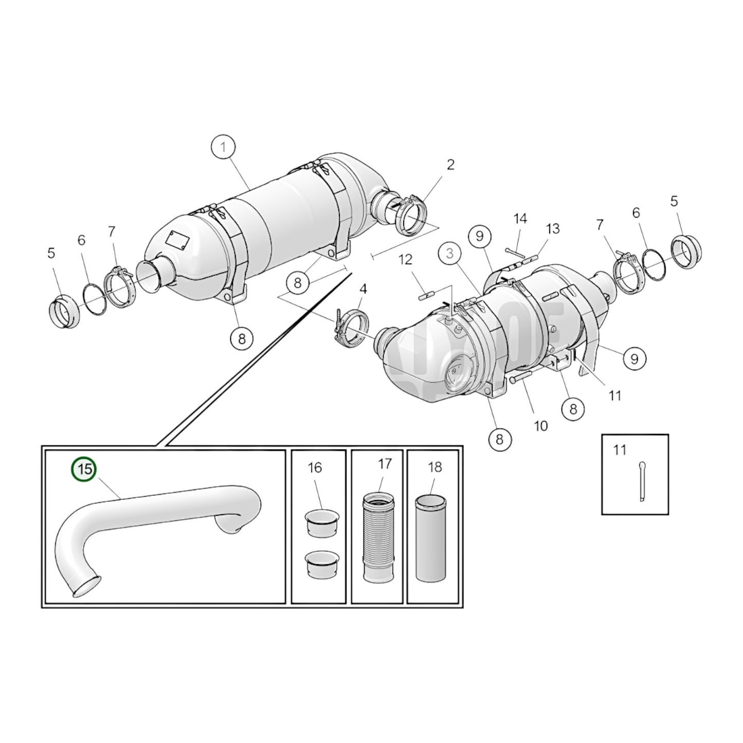 23328249 - Muffler Kit