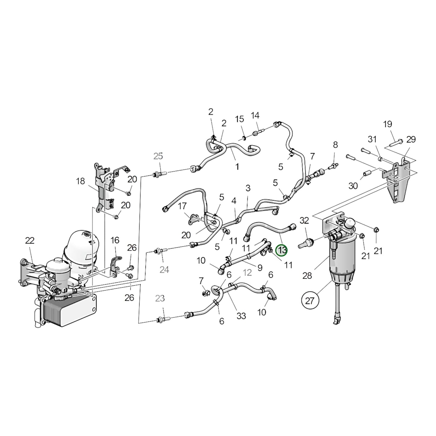 Fuel Pipe - 23406899
