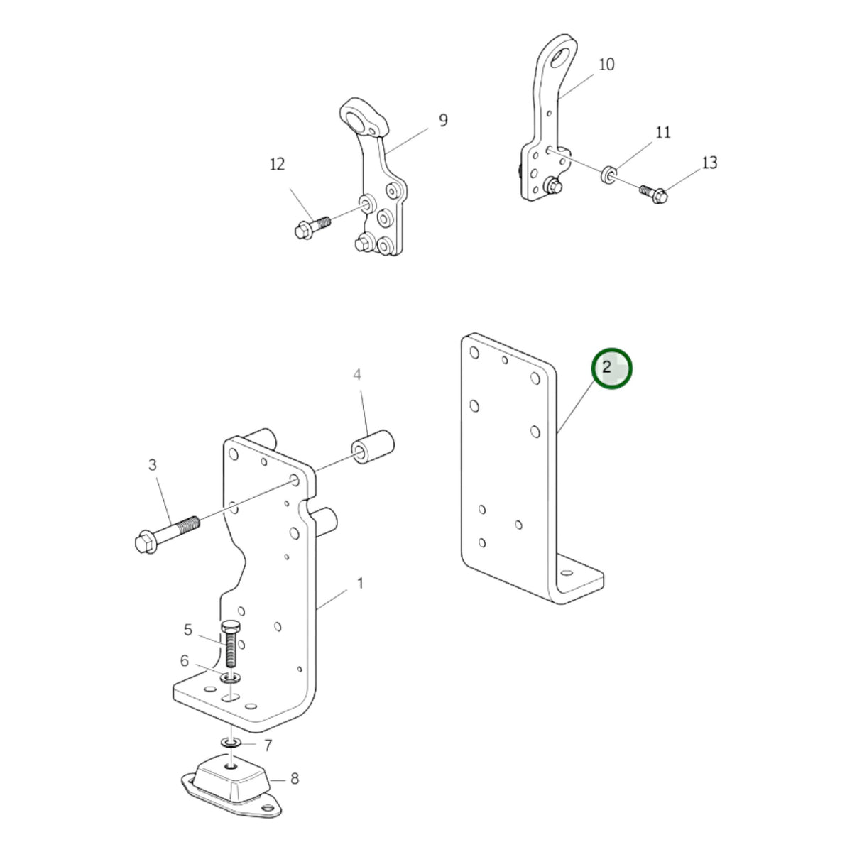 Engine Bracket - 23408898
