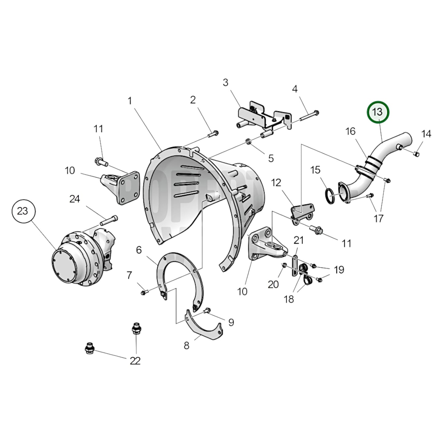 Seawater Pipe - 23465249