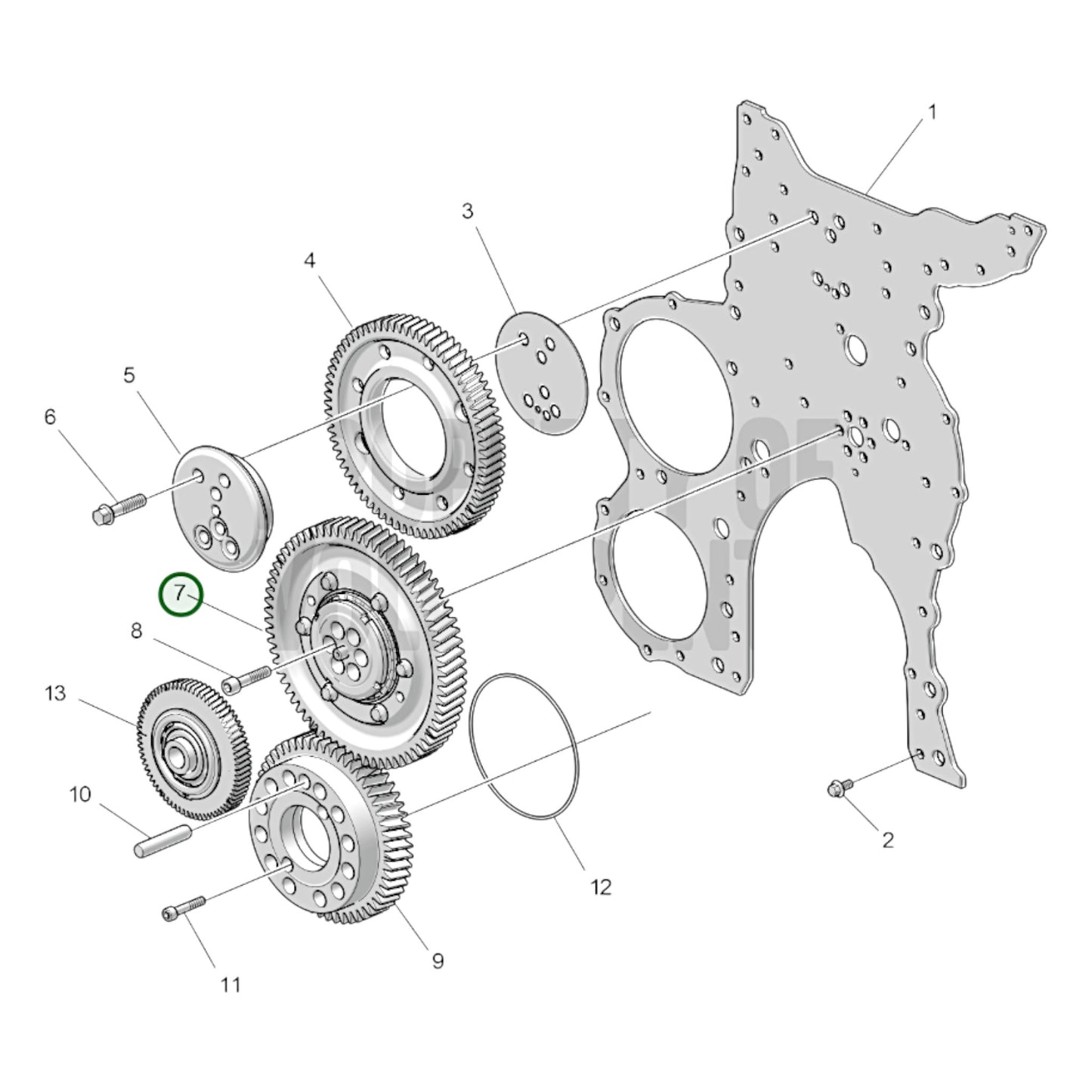 Idler Gear - 23493801
