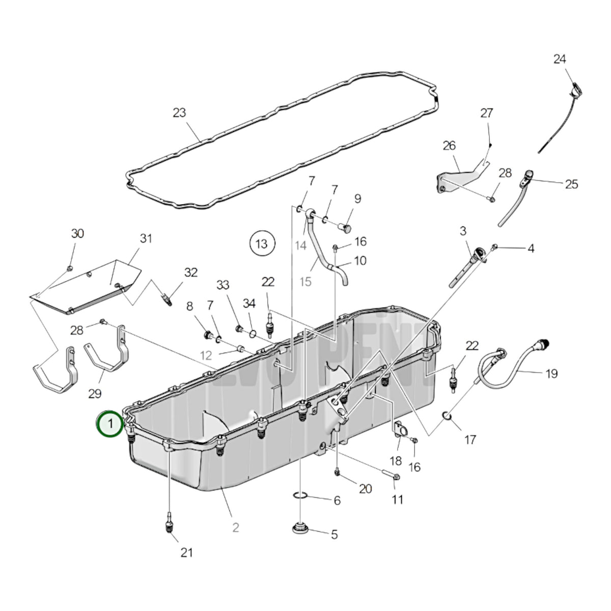 23513612 - Oil Pan
