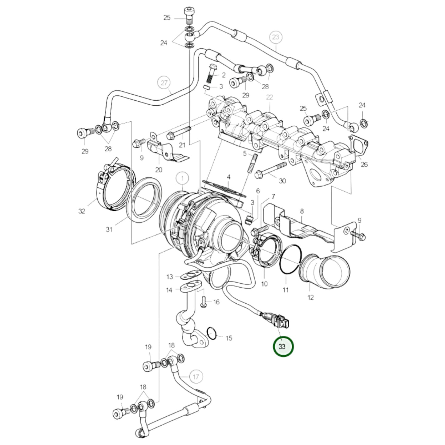 Speed Sensor - 23513784