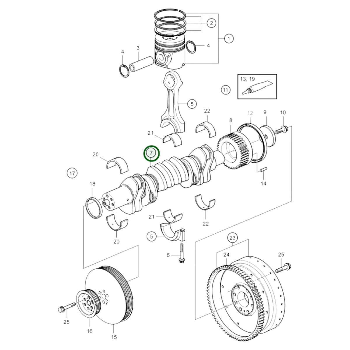 23553108 - Crankshaft