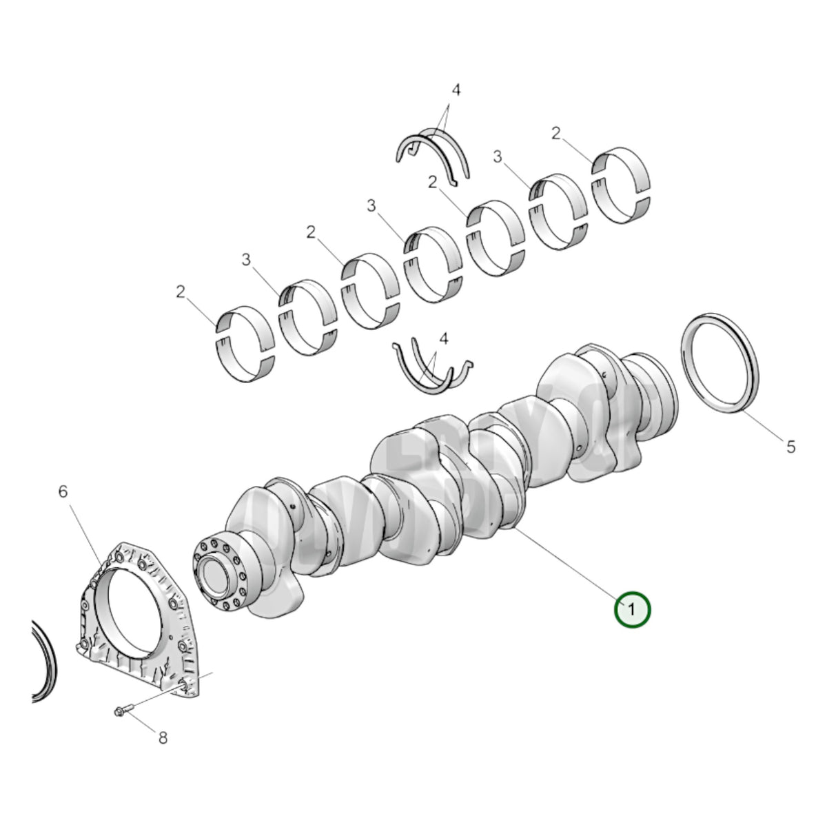 23672149 - Crankshaft