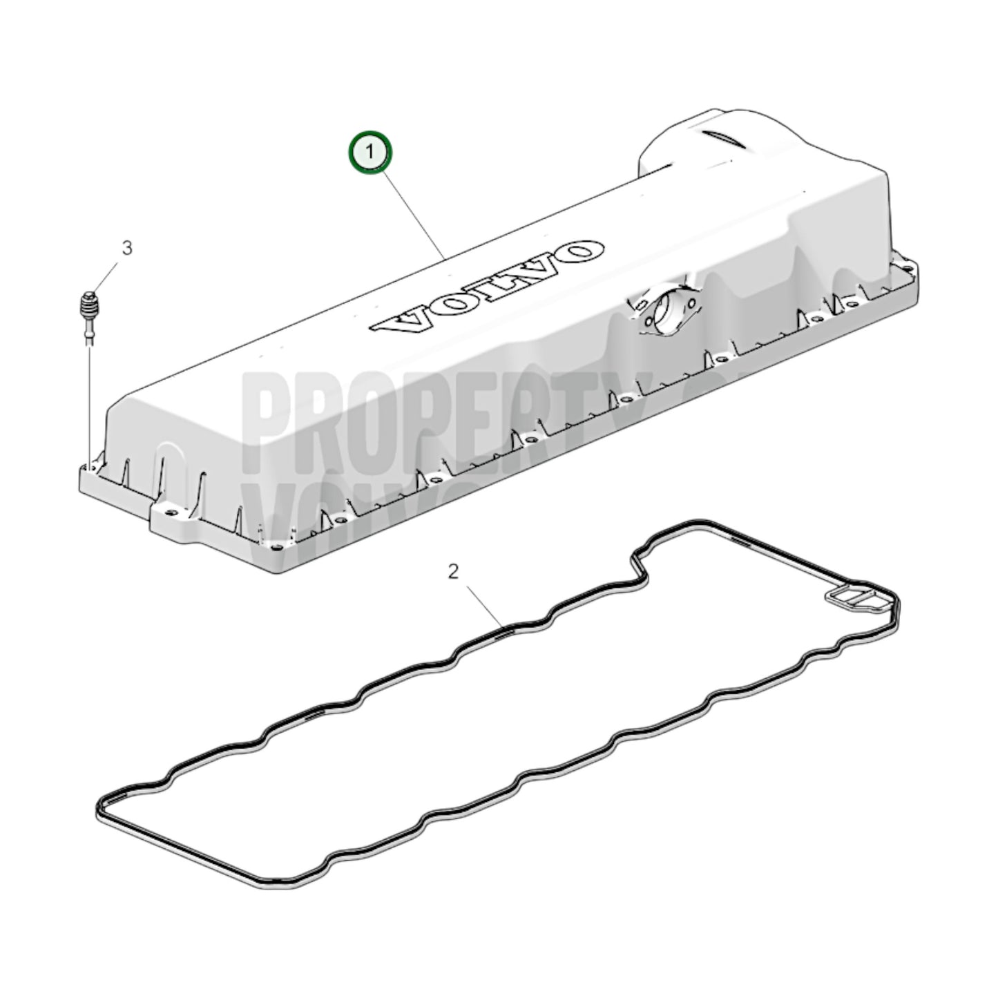 23728492- Valve Cover