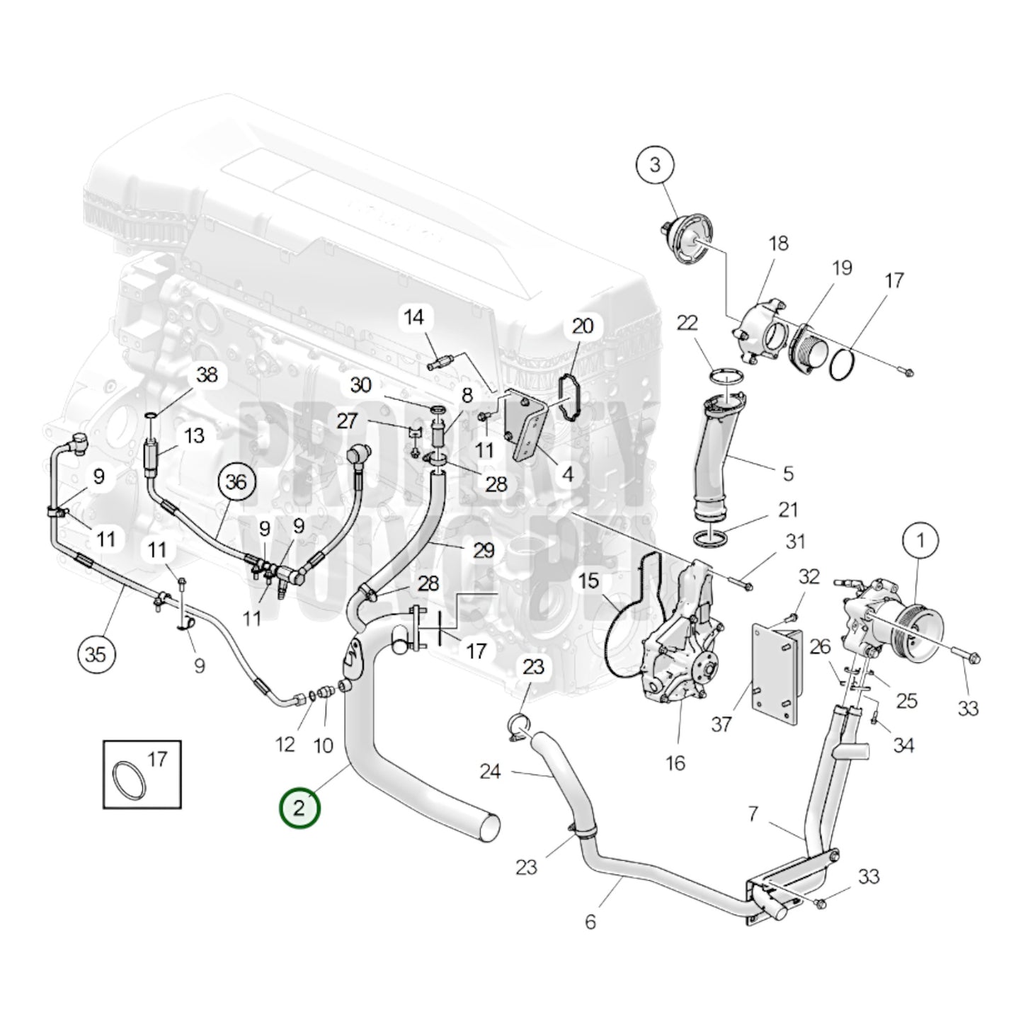 23867147 - Coolant Pipe