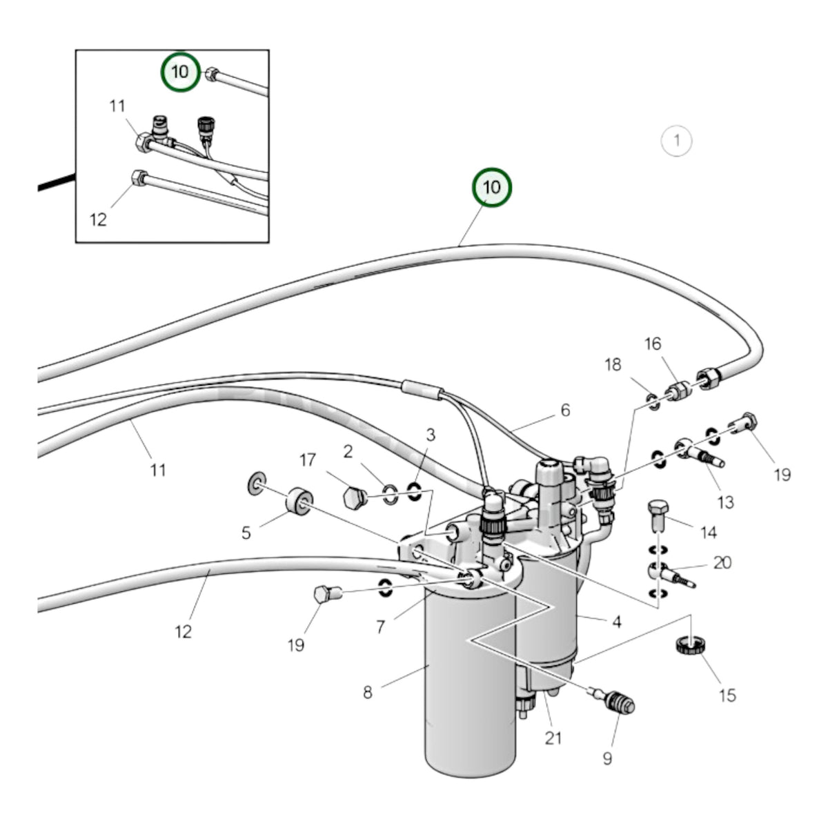 24160638 - Fuel Hose