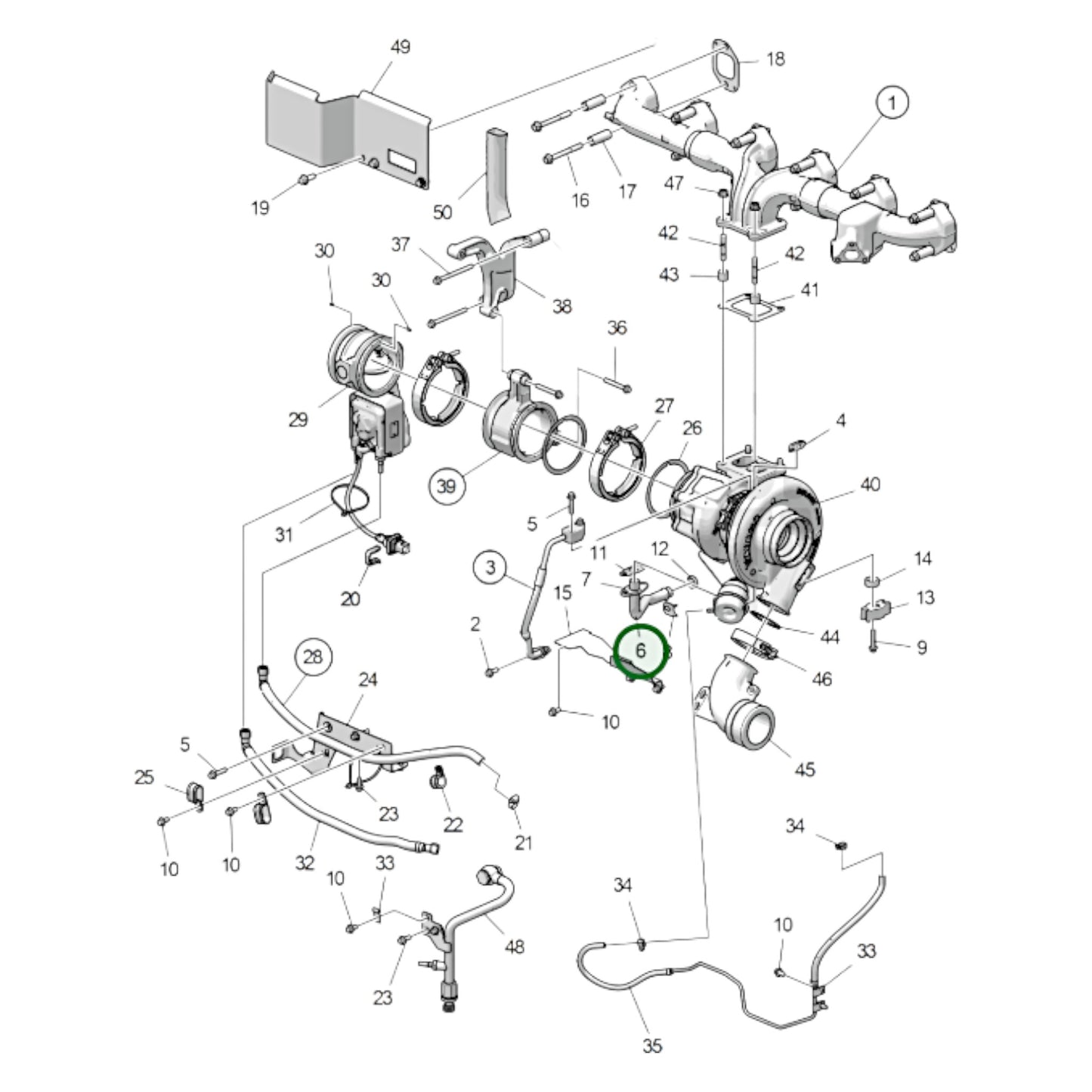 24169912 - Oil Return Pipe