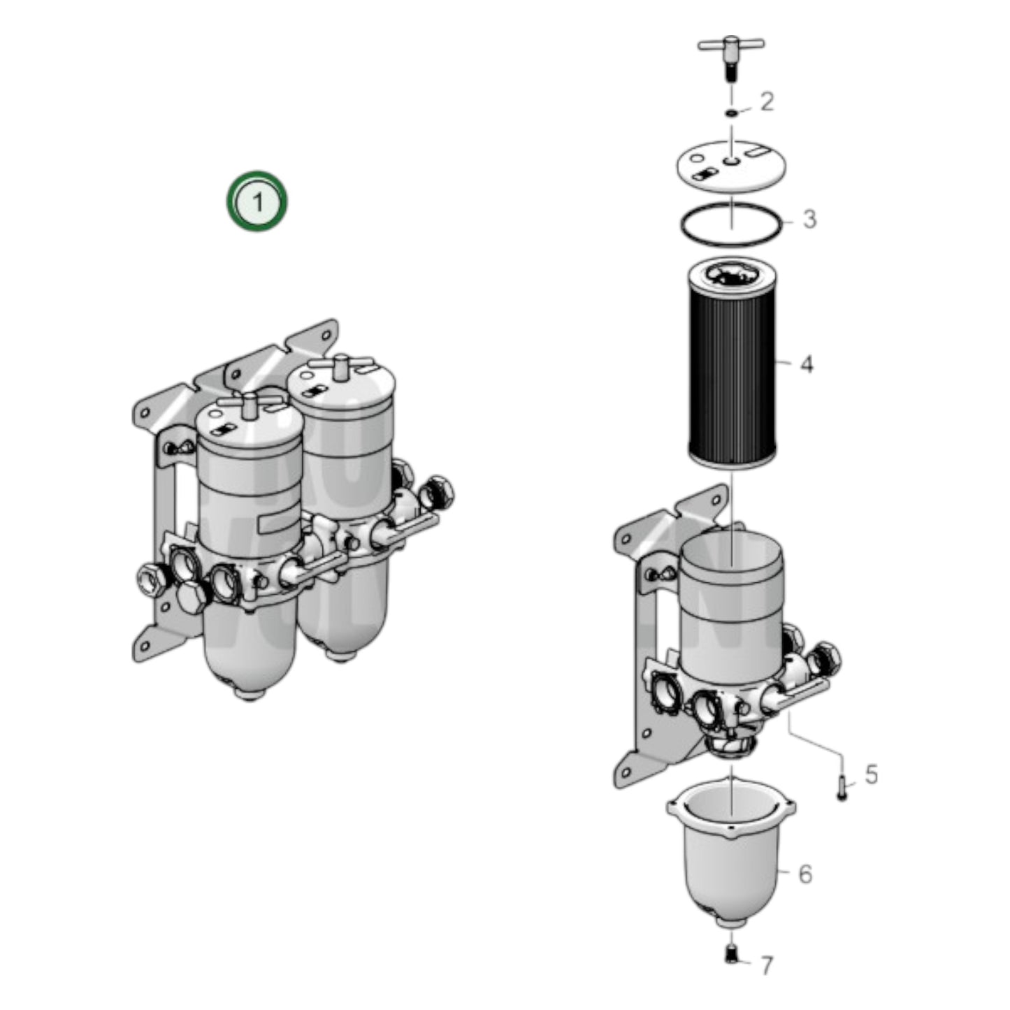 24293070 - Fuel Filter