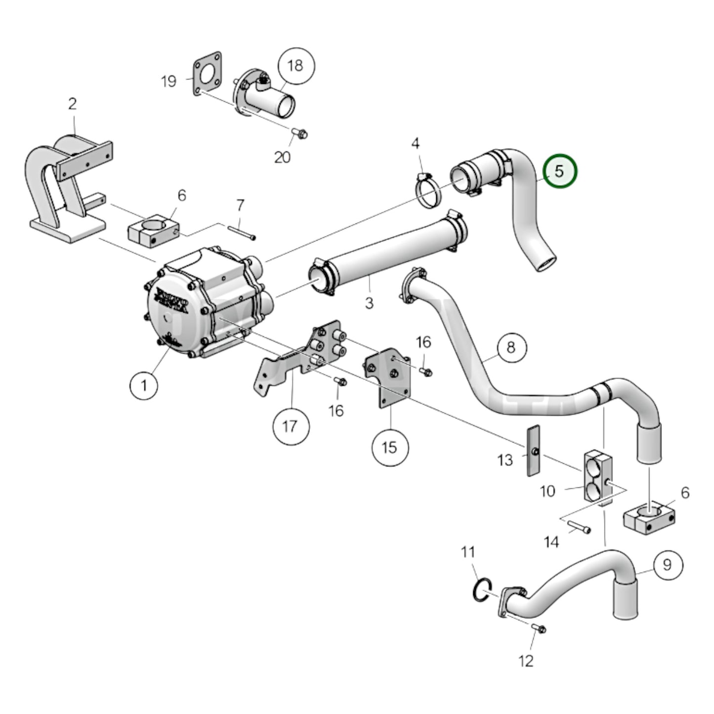 24434023 - Coolant Pipe