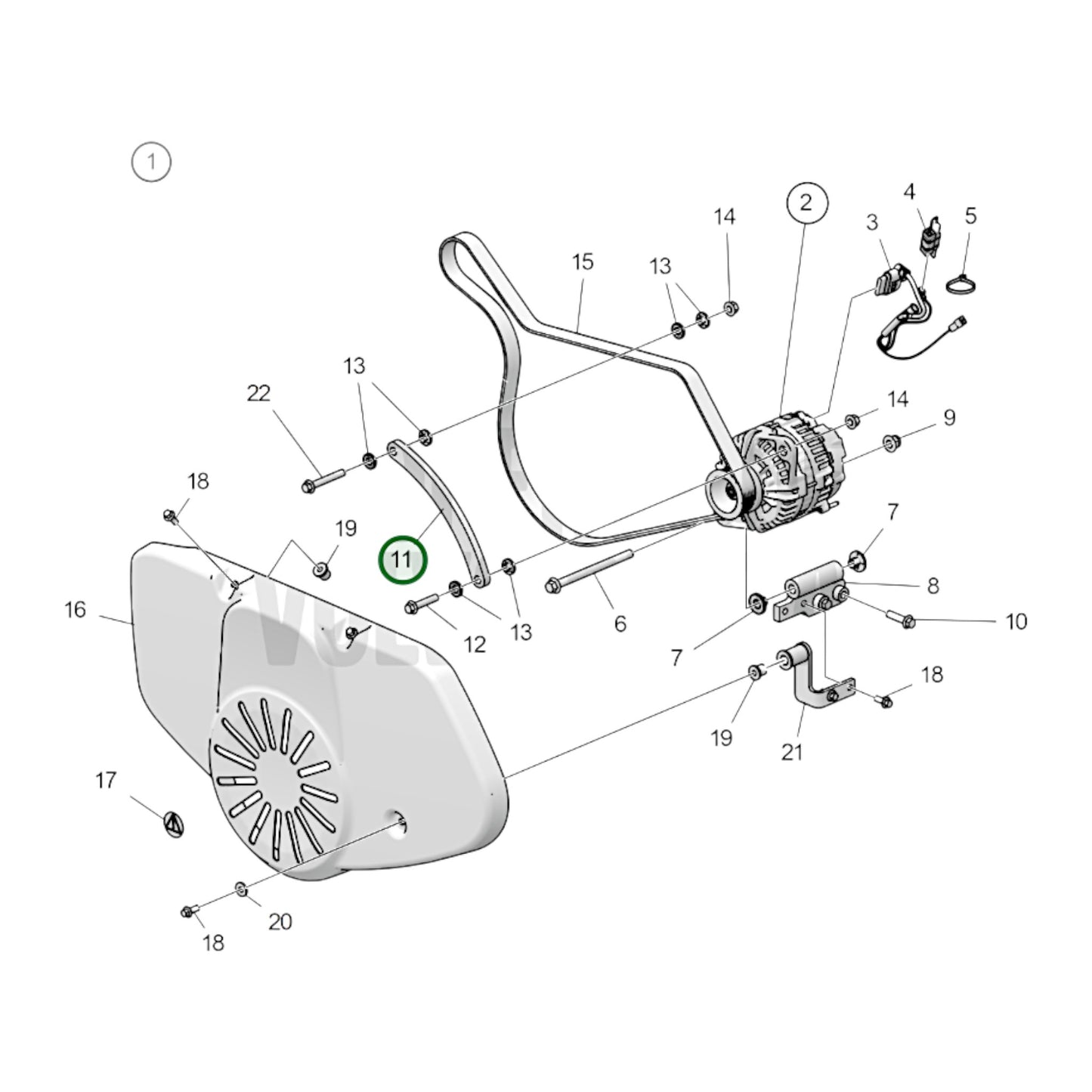 24561950 - Alternator Bracket