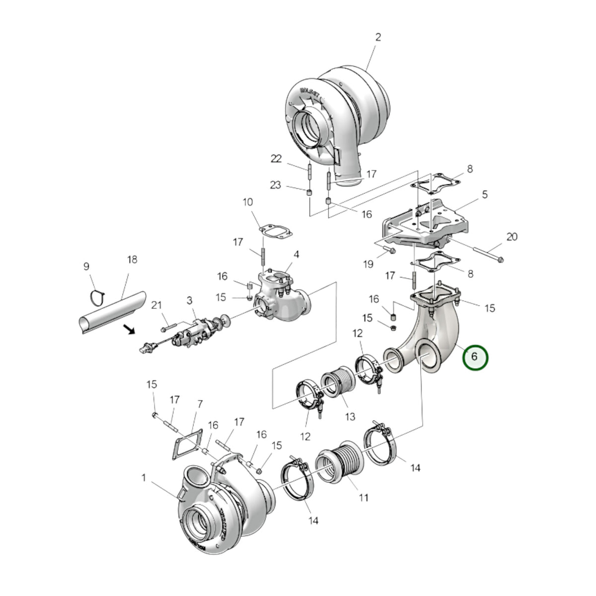 24690422 - Exhaust Pipe
