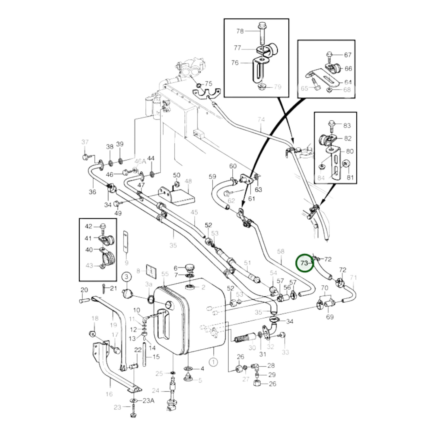 3031444 - Radiator Hose