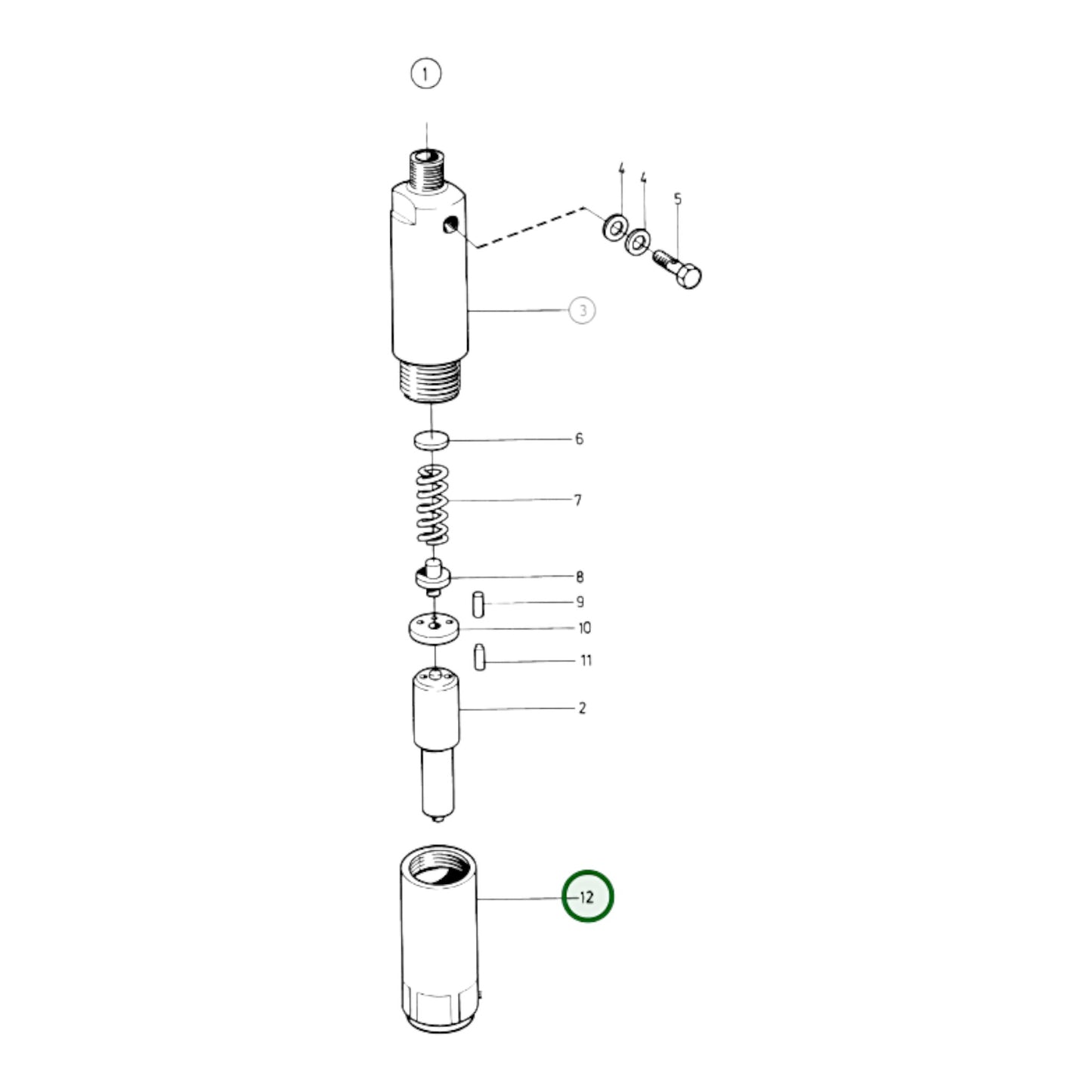 3092030 - Fitting Nut