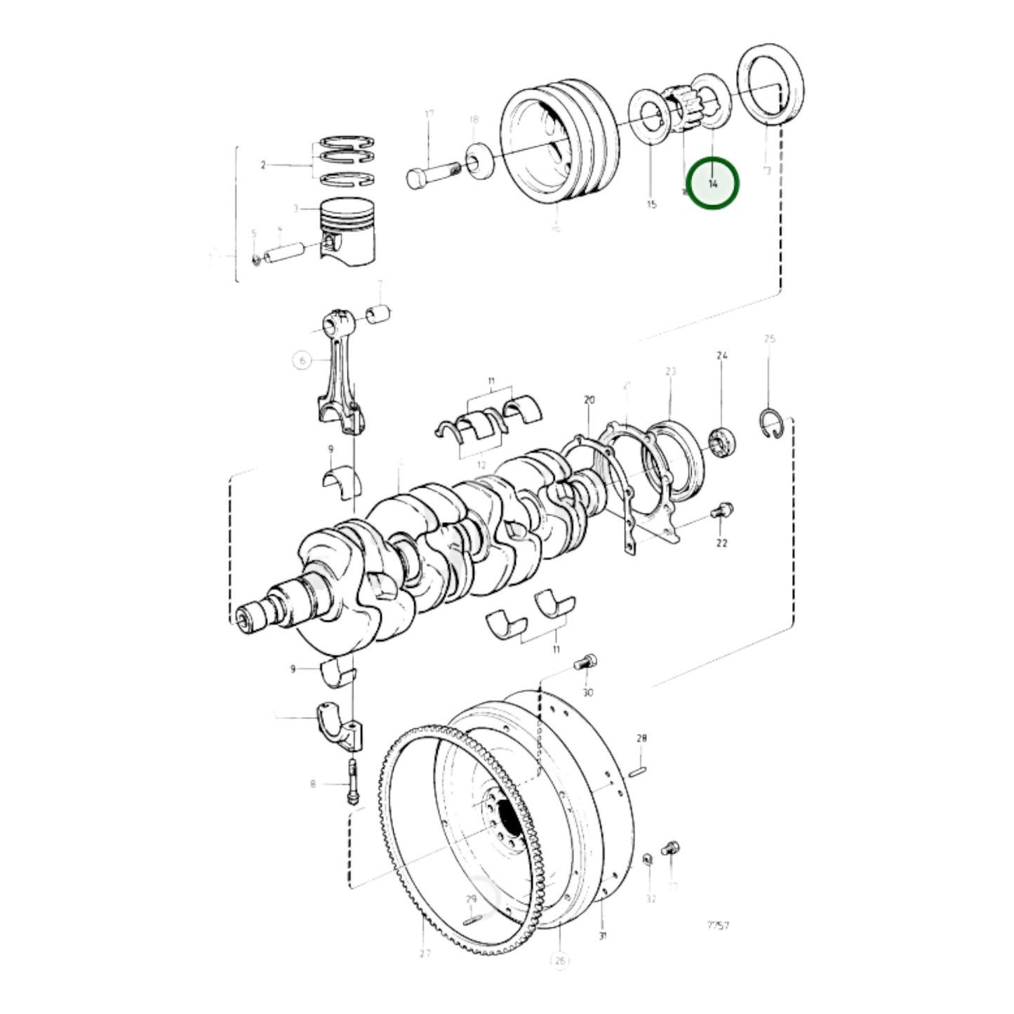 3531184 - Stay Plate