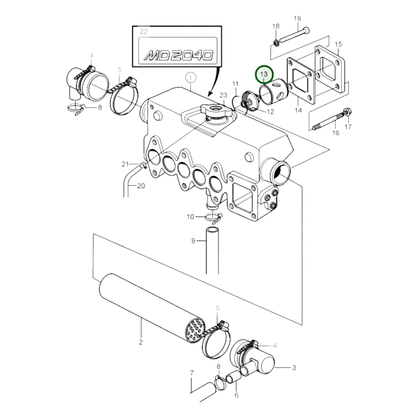 3580515 - Spacer Sleeve