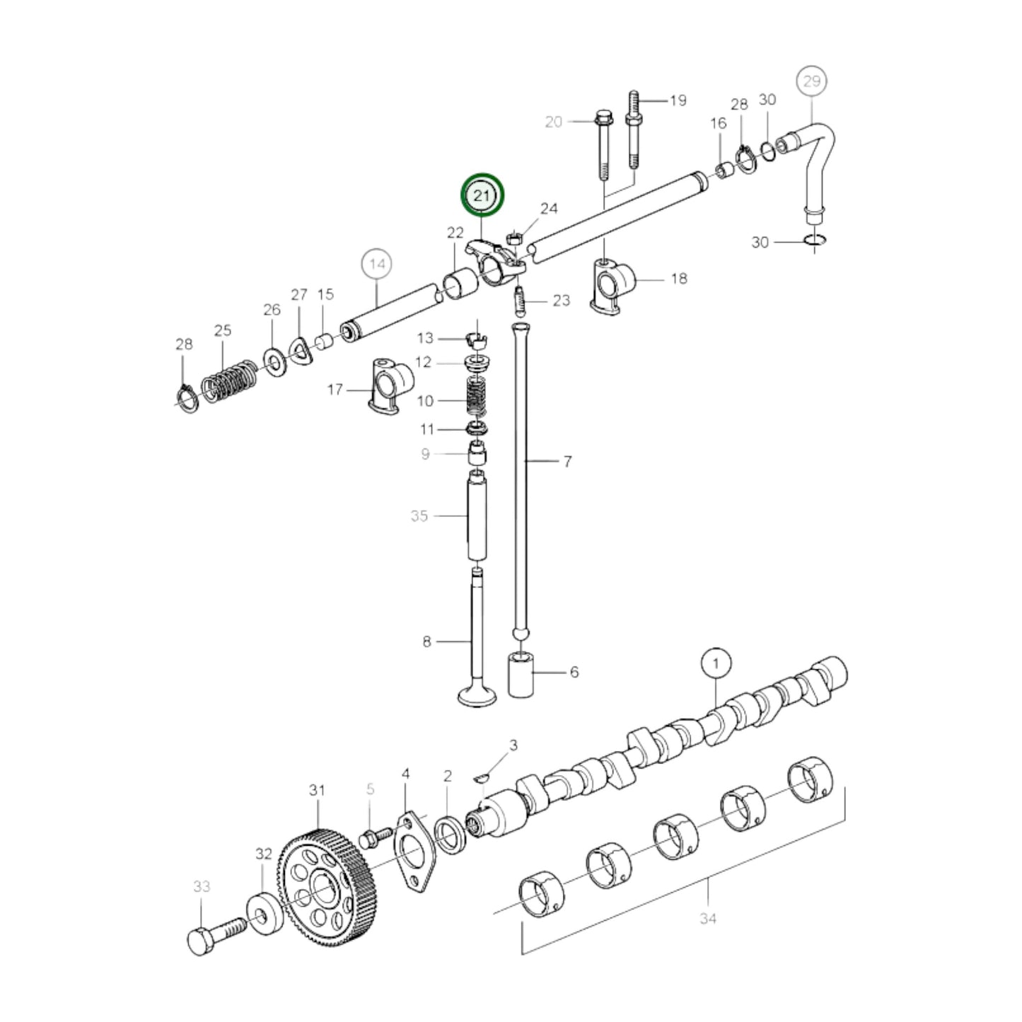3581128 - Rocker Arm