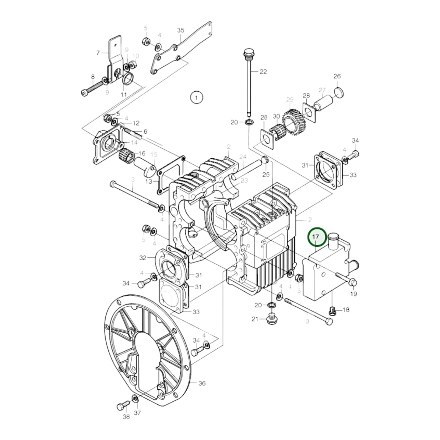 3581603 - Oil Cooler